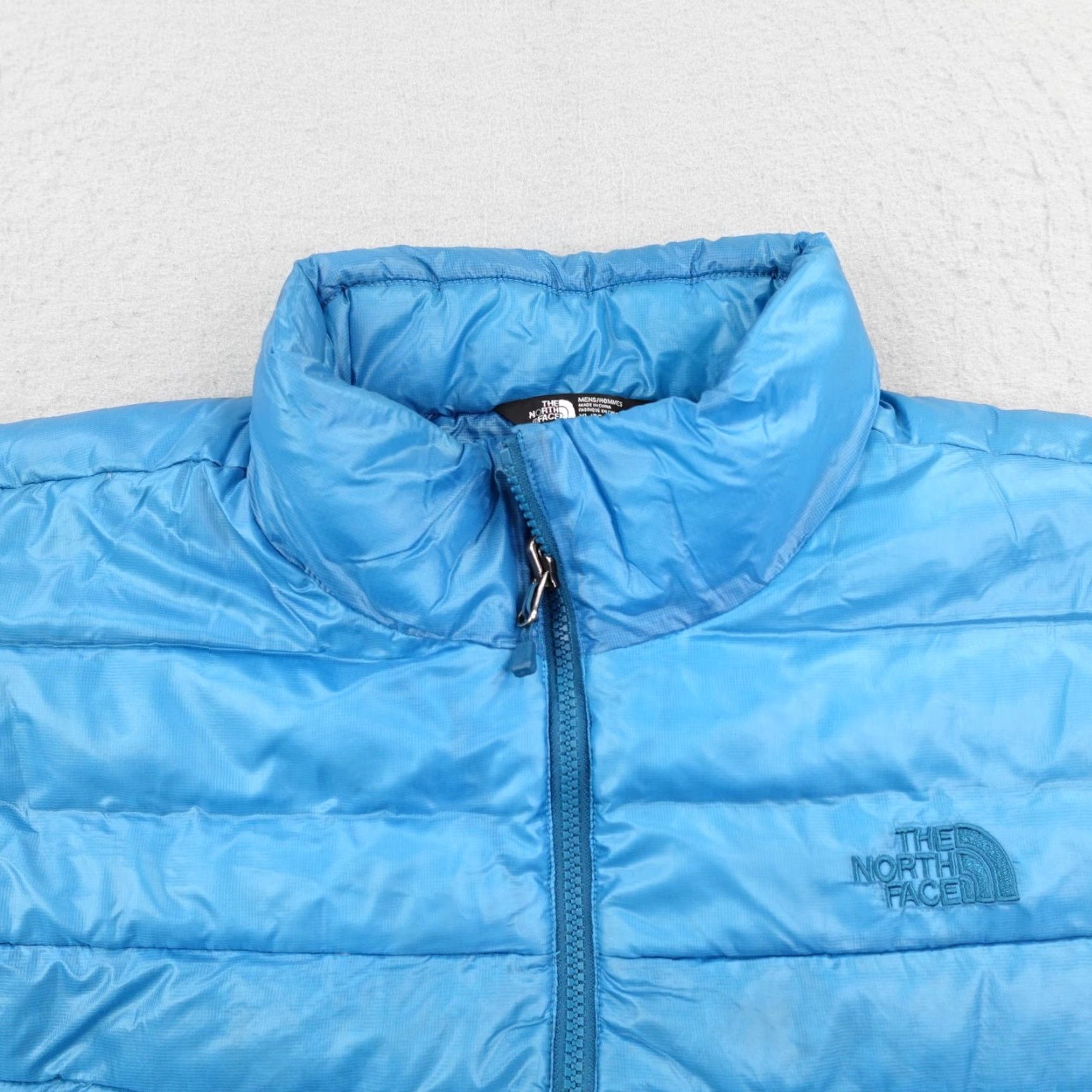 The North Face The North Face Jacket Mens XL Blue 550 Down Puffer Quilted Insulated Full Zip Coat Size US XL / EU 56 / 4 - 2 Thumbnail