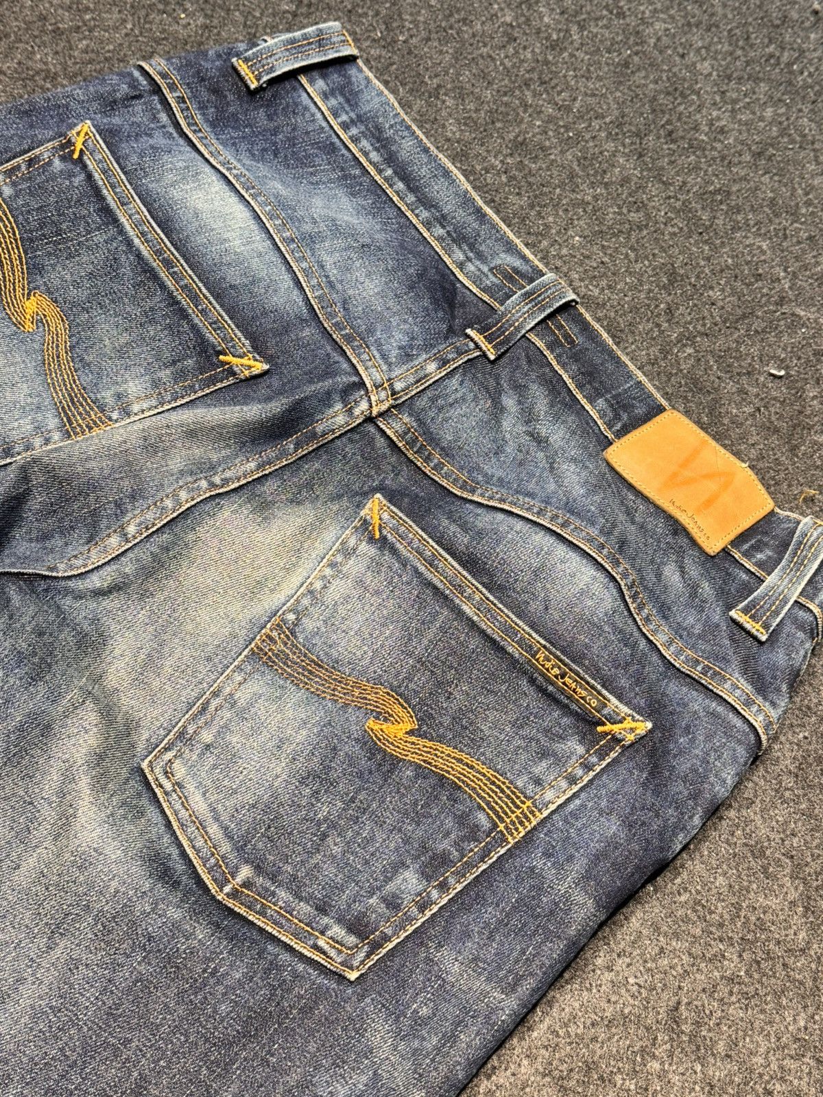 Nudie Jeans Nudie Jeans Co.-Grim Tim (Dry Organic) Made in Italy Size US 32 / EU 48 - 9 Thumbnail