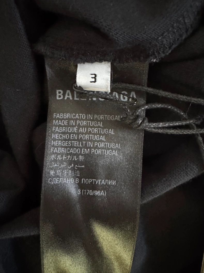 Balenciaga Balenciaga Black Flame Short Sleeve Size US L / EU 52-54 / 3 - 5 Thumbnail