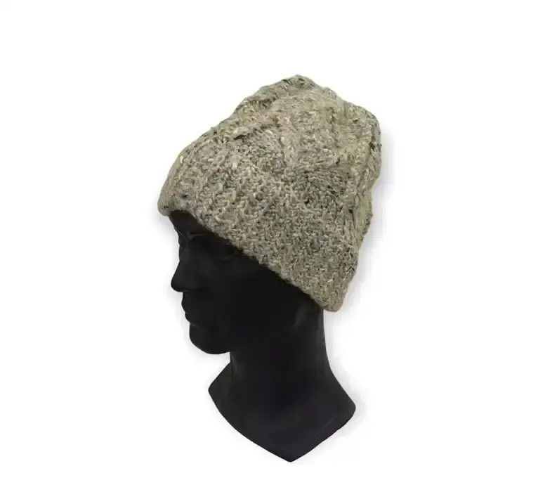 Beams Plus × Hat Club × Japanese Brand Beams Plain Knit Design Beanie Hat Size ONE SIZE - 1 Thumbnail