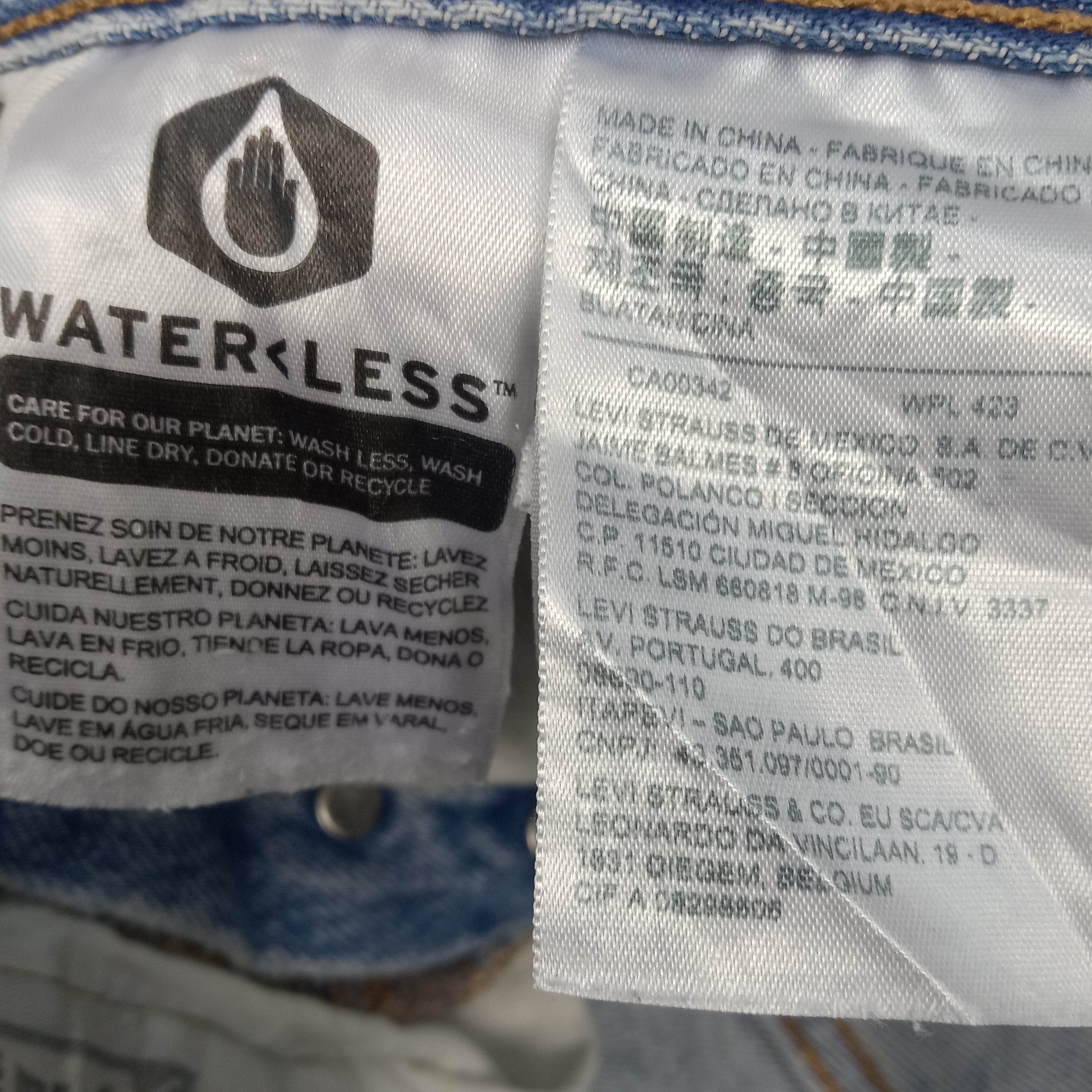 Levis 501 Distressed Rock Punk Style Jeans