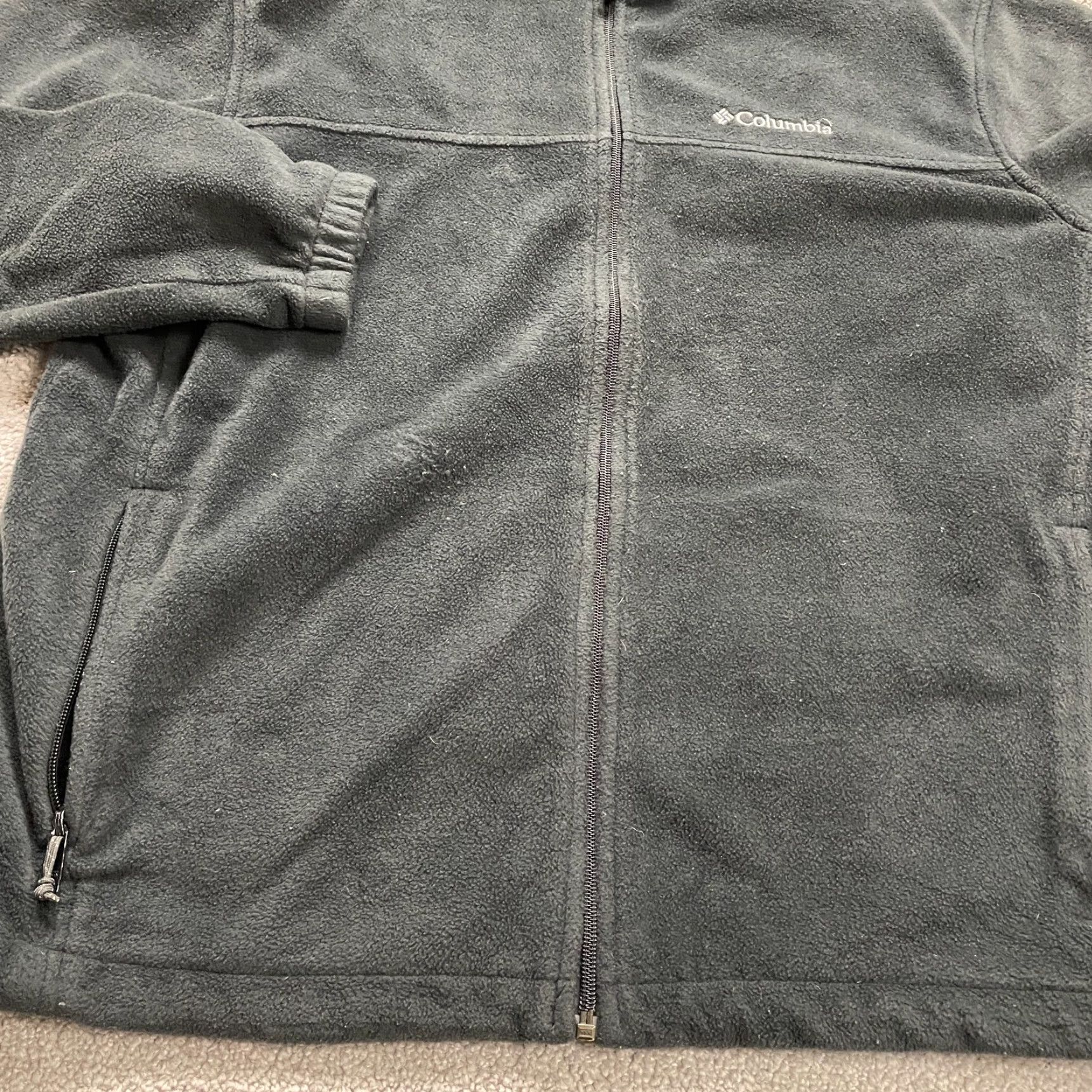 Vintage Columbia Jacket Men XL Black Fleece Steens Mountain Full Zip Pocket Outdoor Hike Size US XL / EU 56 / 4 - 7 Thumbnail