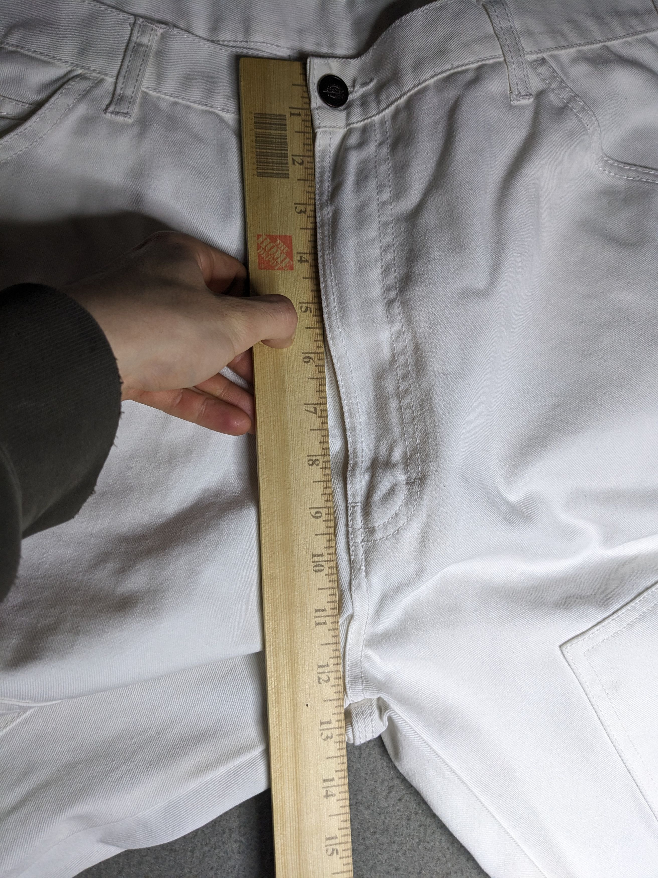 Dickies Dickies Double Knee Carpenter Pants 36x30 White Workwear Size US 36 / EU 52 - 14 Thumbnail
