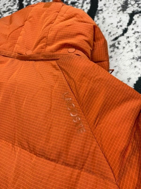 Lacoste Lacoste puffer jacket orange logo M Size US M / EU 48-50 / 2 - 5 Thumbnail