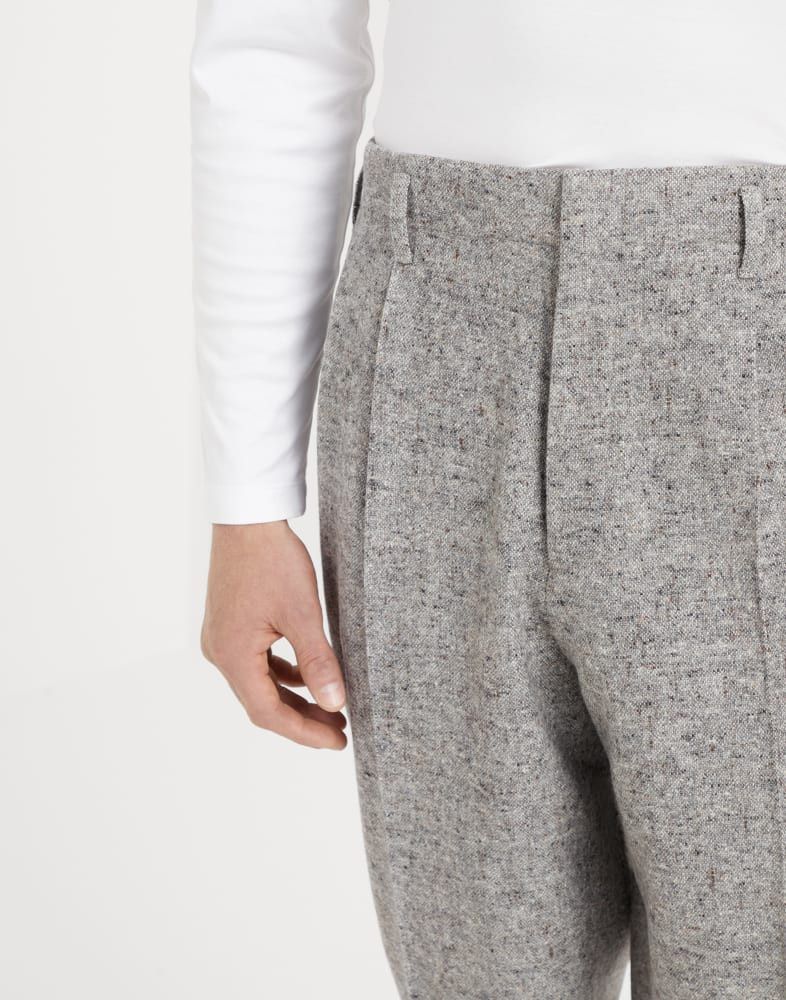 Brunello Cucinelli o1w1db10925 Pants in Stone Grey Size US 34 / EU 50 - 2 Thumbnail