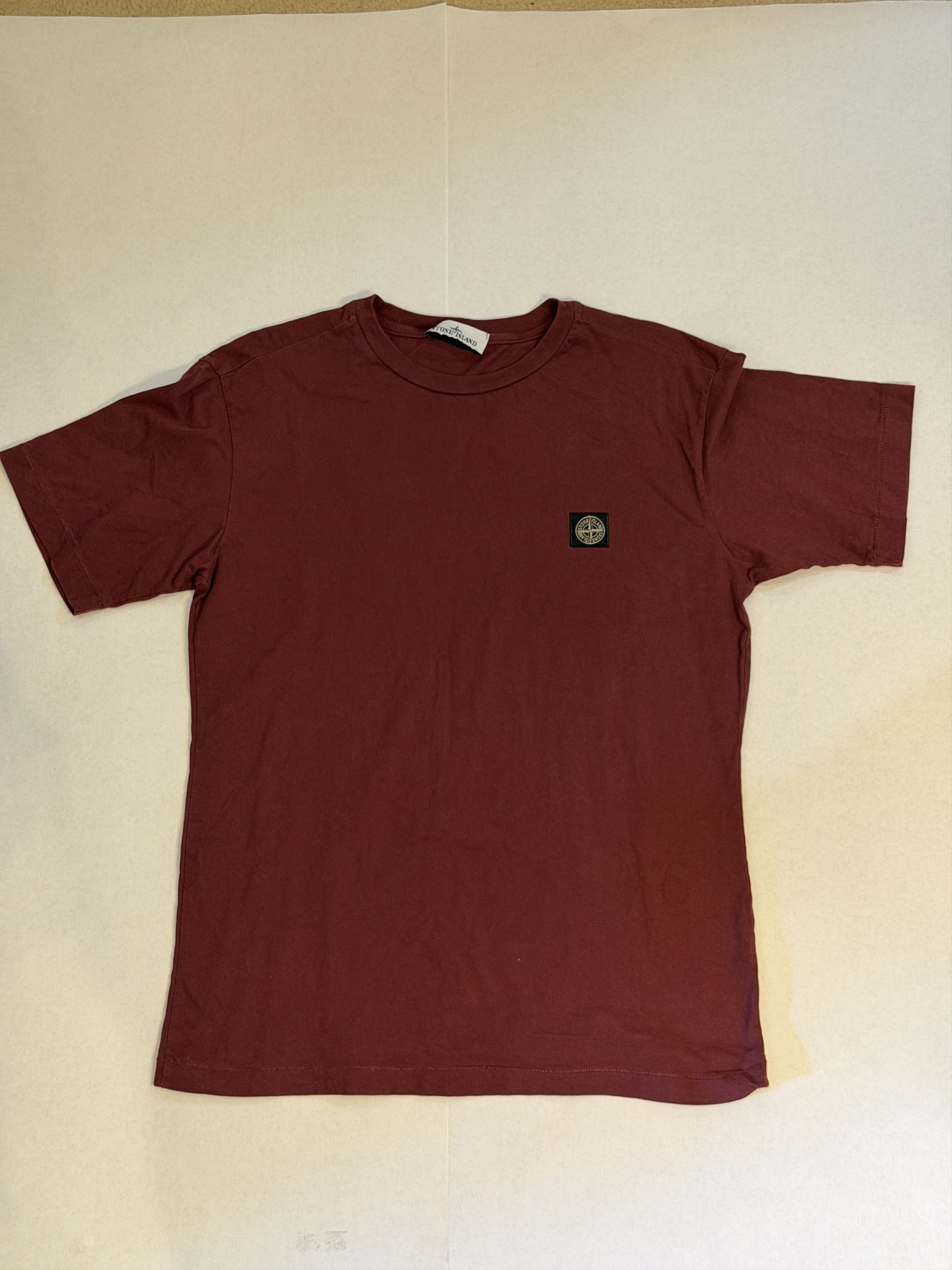 Stone Island Maroon Tshirt