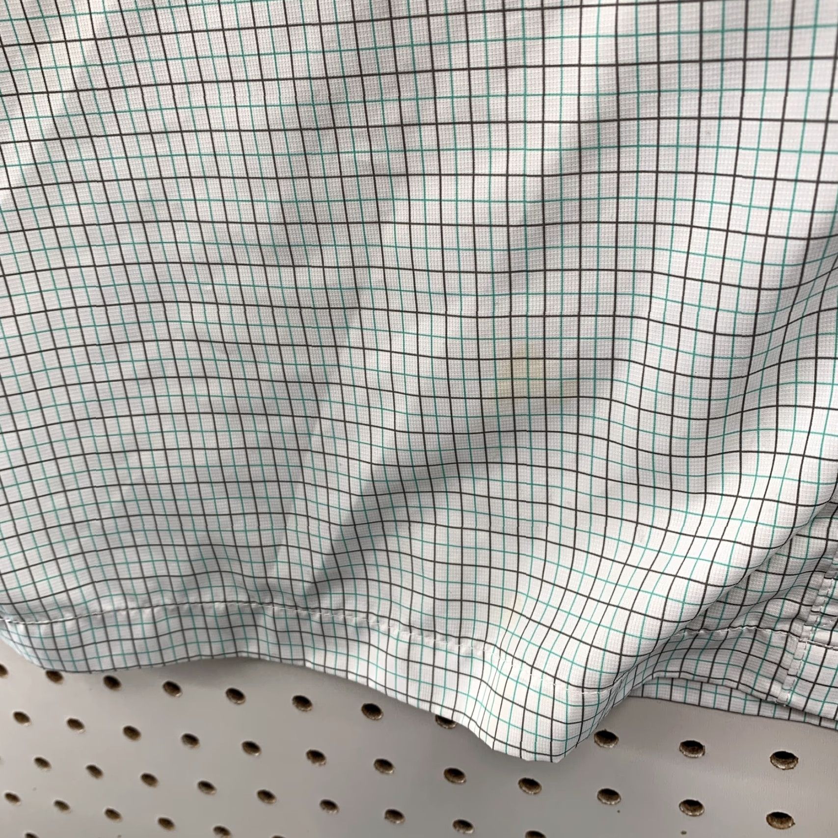 Habitat HABIT Plaid Button-Up Shirt Short Sleeve Men’s Large White Outdoor Casual Shirt Men Size US L / EU 52-54 / 3 - 7 Thumbnail