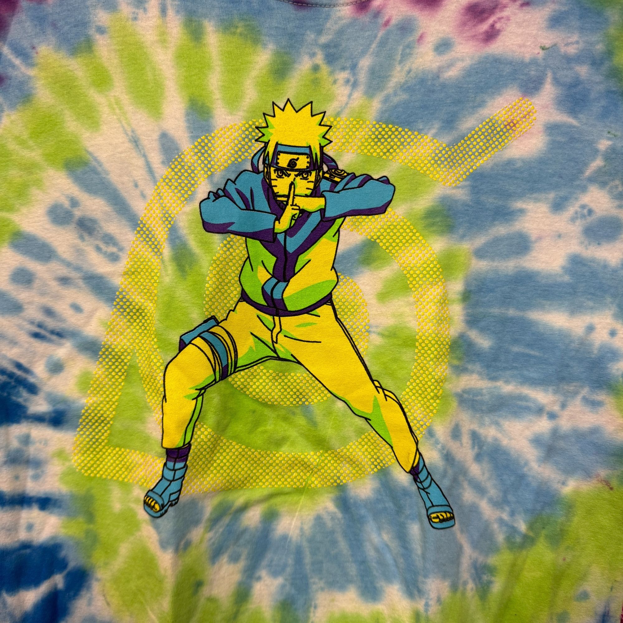 Ripple Junction Naruto Shadow Clone Jutsu Naruto Shippuden Anime Tie Dye M Size US M / EU 48-50 / 2 - 2 Thumbnail