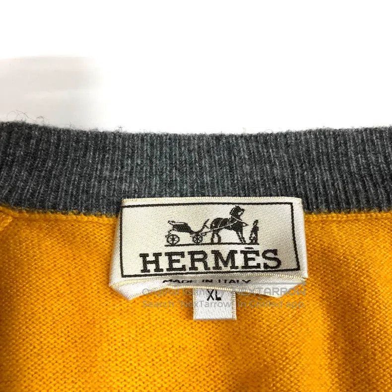Hermes Hermes Cashmere Knit Sweater Size US XL / EU 56 / 4 - 4 Thumbnail