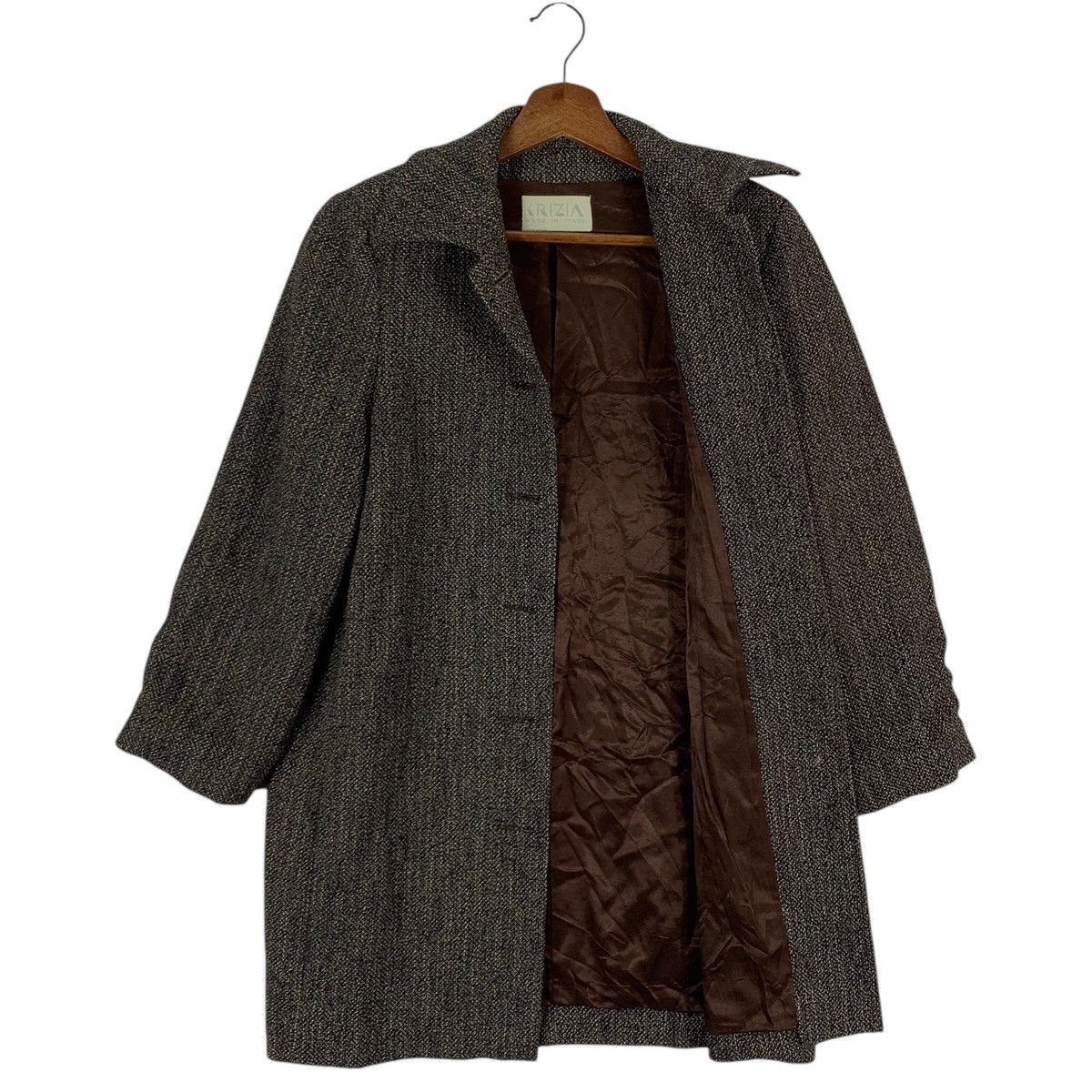Krizia × Krizia Uomo VINTAGE KRIZIA MADE IN ITALY BUTTON WOMEN JACKET Size L / US 10 / IT 46 - 7 Thumbnail