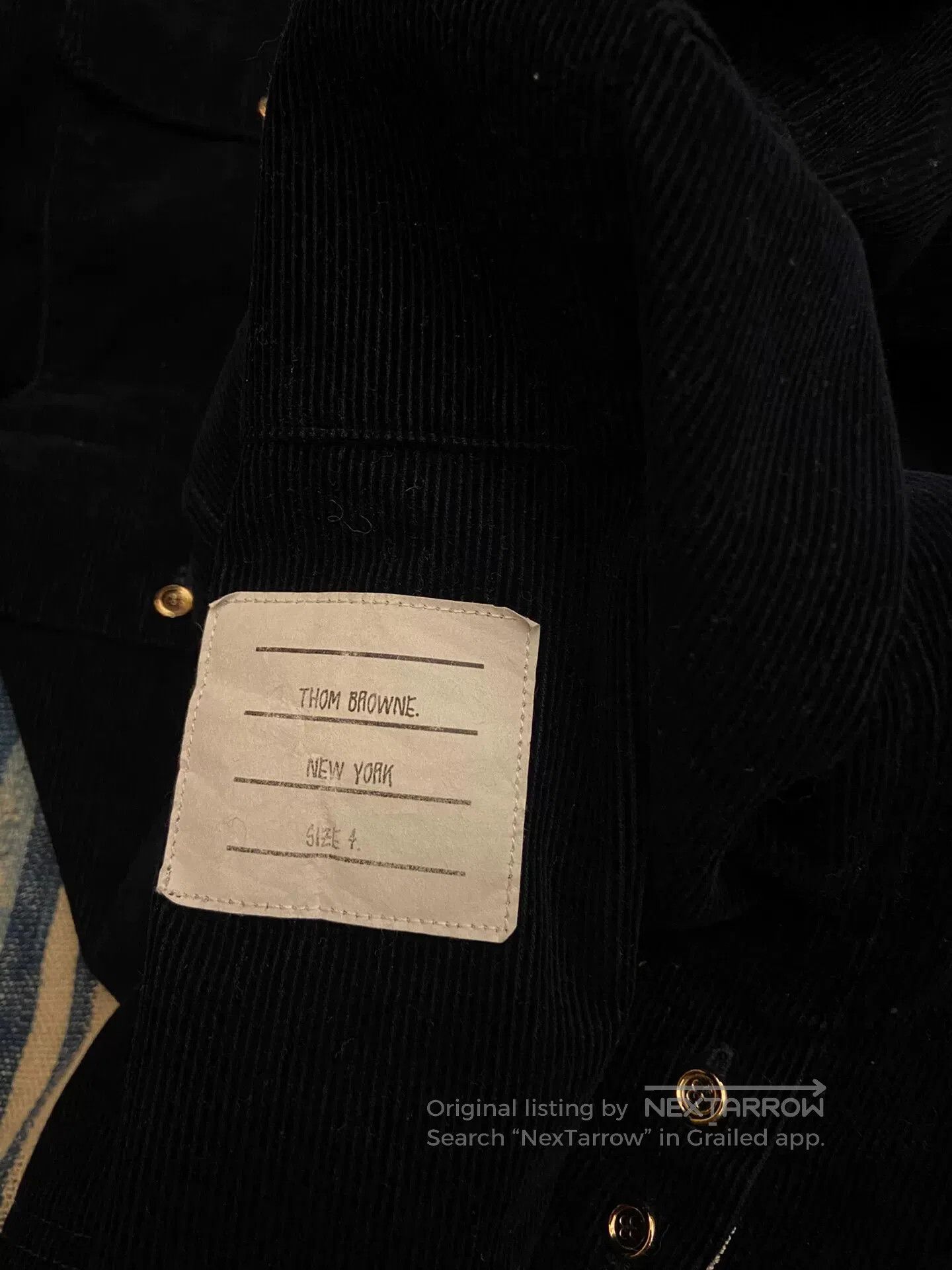 Thom Browne thom browne limited edition corduroy shirt. Size US M / EU 48-50 / 2 - 5 Thumbnail