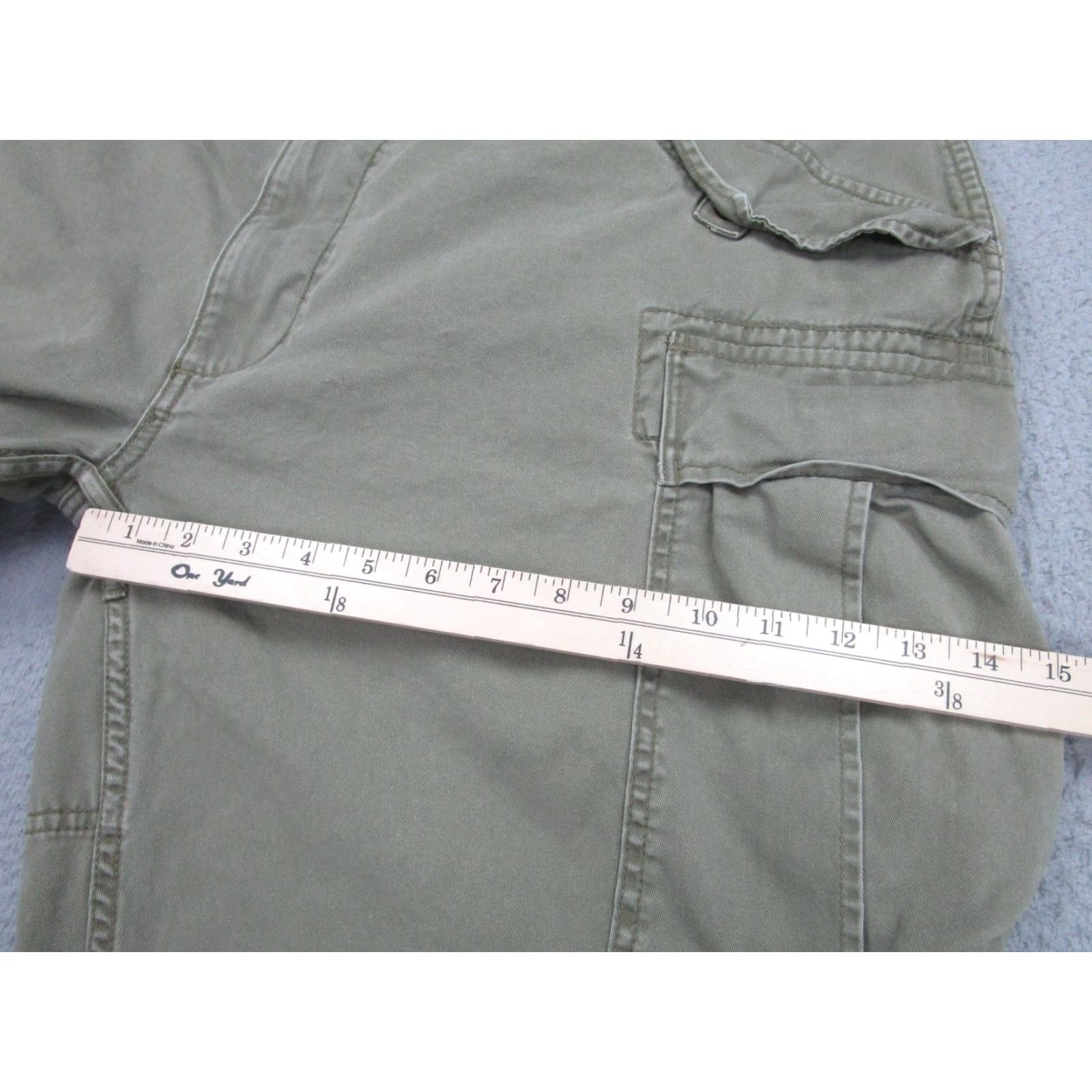 Polo Ralph Lauren VINTAGE Polo Ralph Lauren Cargo Pants Mens 46 Green Army Cut Off Paratrooper Grunge y2k Size US XXL / EU 58 / 5 - 4 Thumbnail