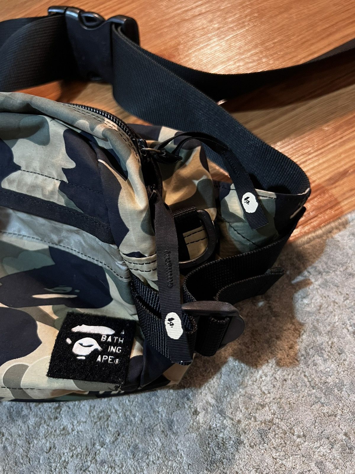 Bape × Vintage OG VTG BAPE CAMO WAIST POUSH BAG Size ONE SIZE - 4 Thumbnail