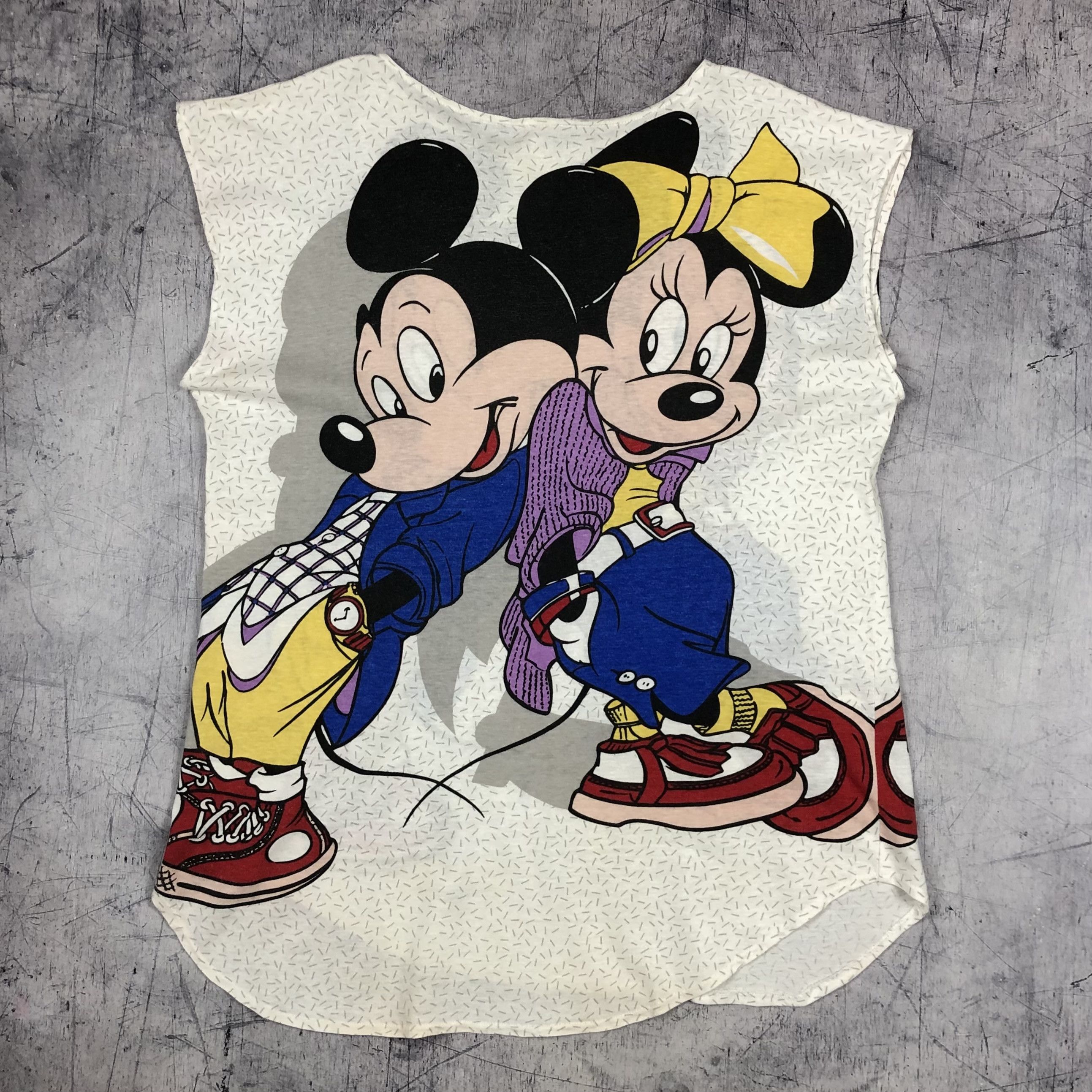 Mickey Mouse Vintage Mickey Minnie Mouse Disney Tank Top Size US M / EU 48-50 / 2 - 2 Thumbnail