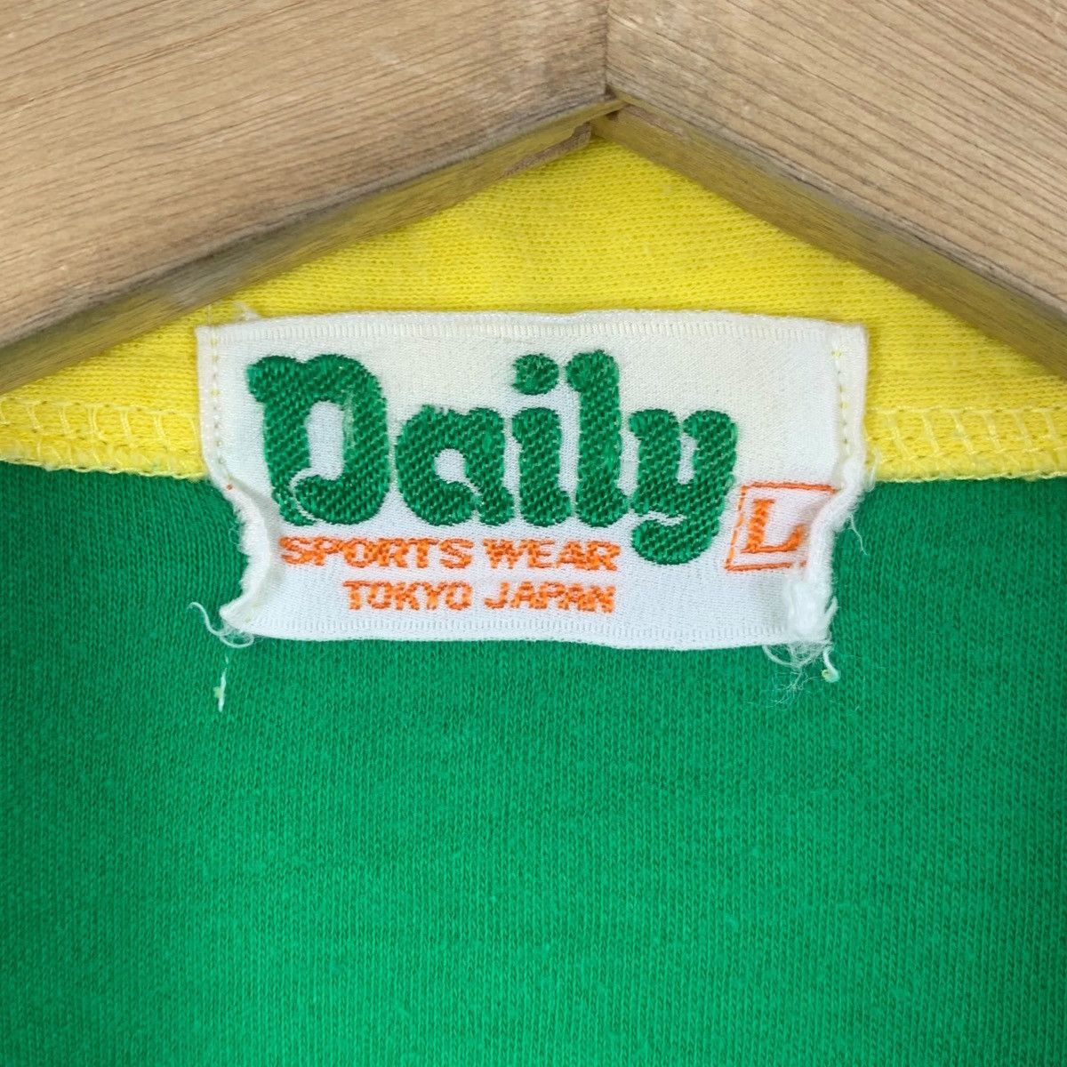 Japanese Brand Vintage 80’ JAPAN BRAZIL JERSEY Sportswear L Polo Size US L / EU 52-54 / 3 - 4 Thumbnail