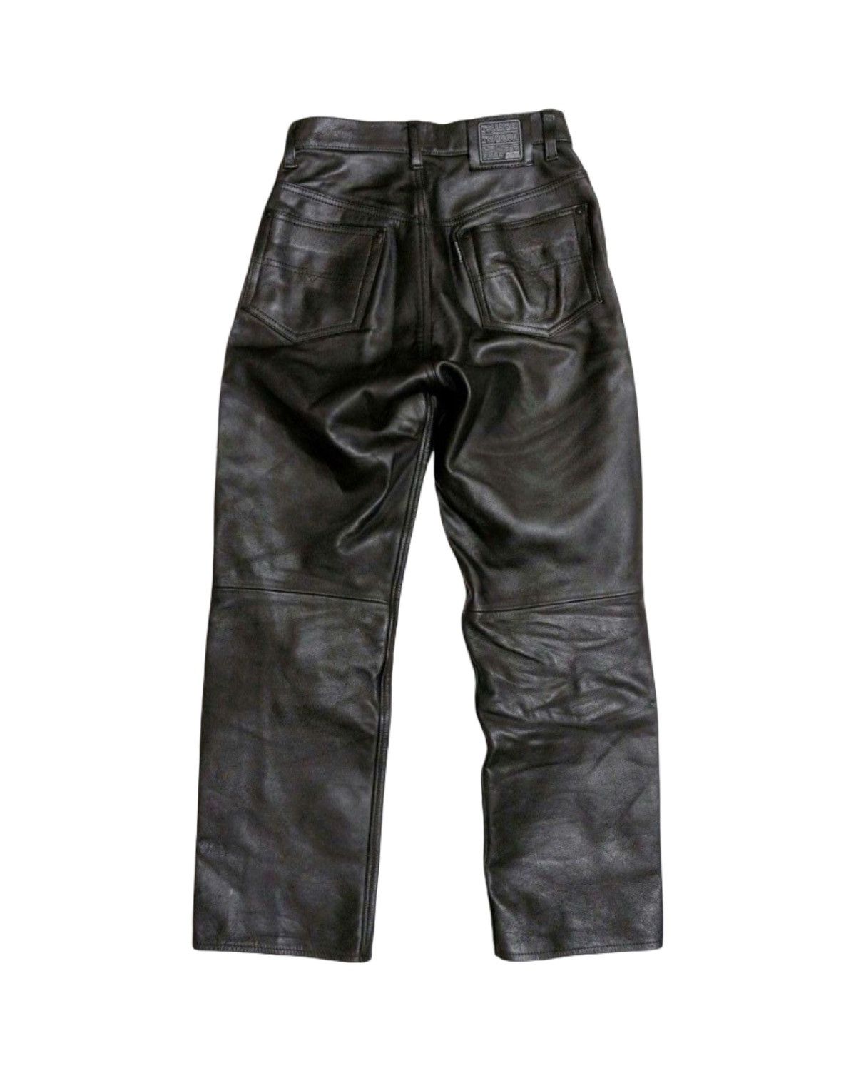 Kadoya Kadoya Buttery Soft Cow Leather Biker Pants Size US 30 / EU 46 - 2 Thumbnail