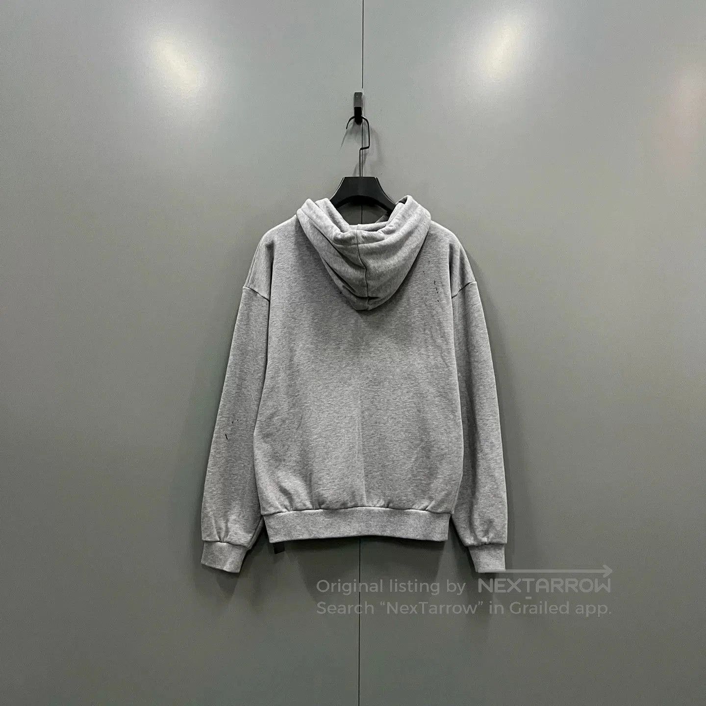Celine Celine Gray Logo Hoodie with Studs. Size US M / EU 48-50 / 2 - 4 Thumbnail