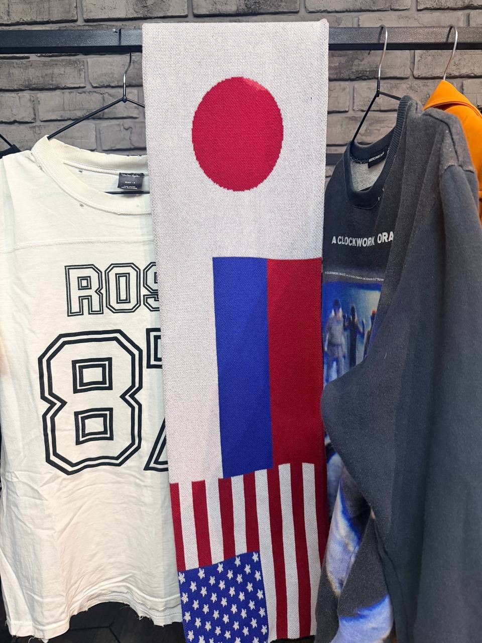 Gosha Rubchinskiy Gosha Rubchinskiy Flags FW18 scarf Size ONE SIZE - 1 Thumbnail