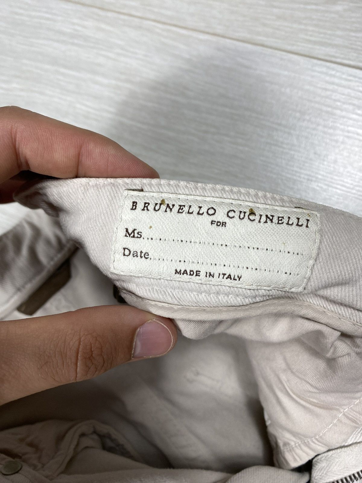Brunello Cucinelli Brunello Cucinelli Boyfriend Low Slung Pants Size 26" / US 2 / IT 38 - 12 Thumbnail