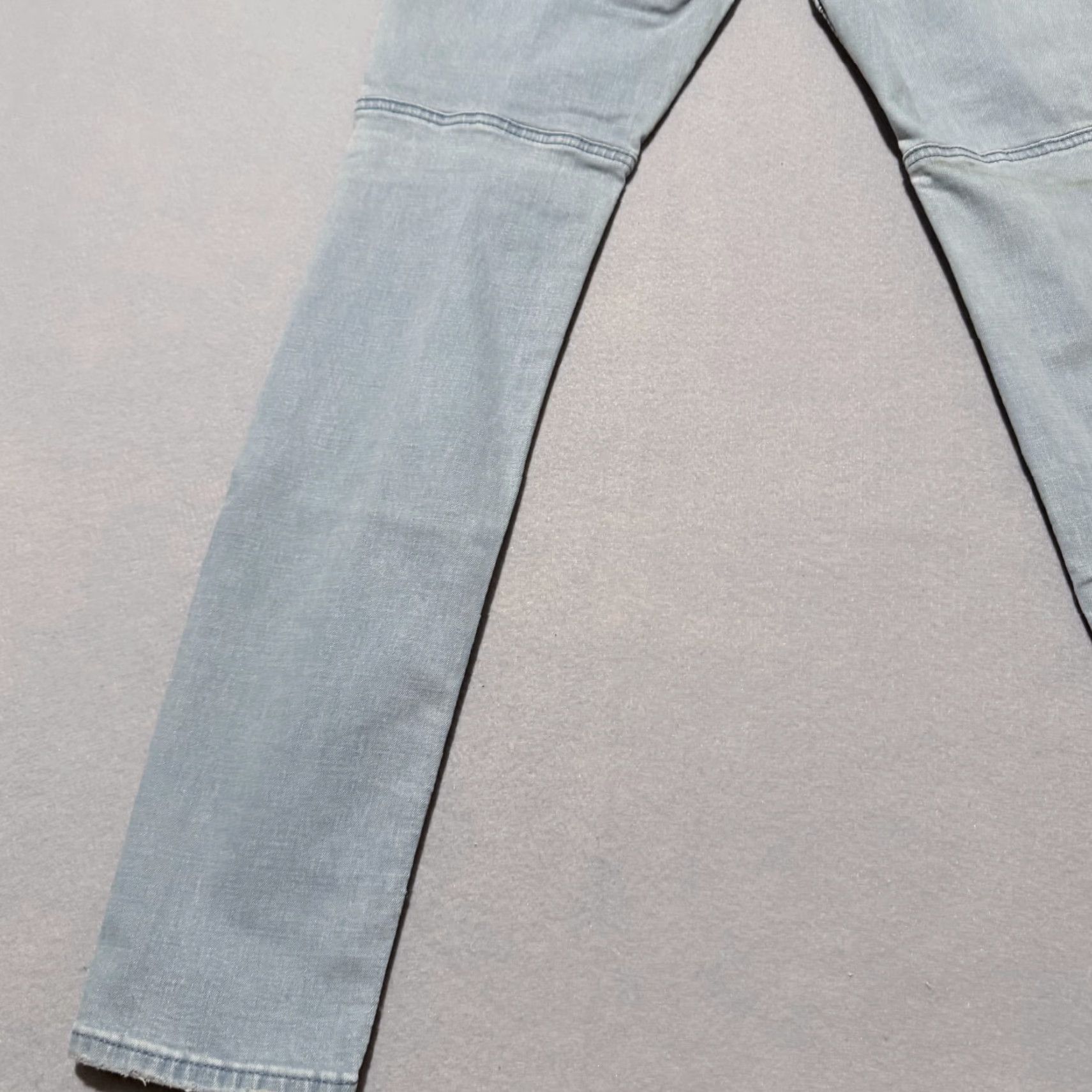 Pacsun Pacsun Biker Skinny Jeans Men Denim Active Stretch Distressed - 32x32 Blue 5-Pocket 32x32 Jeans Size US 32 / EU 48 - 7 Thumbnail