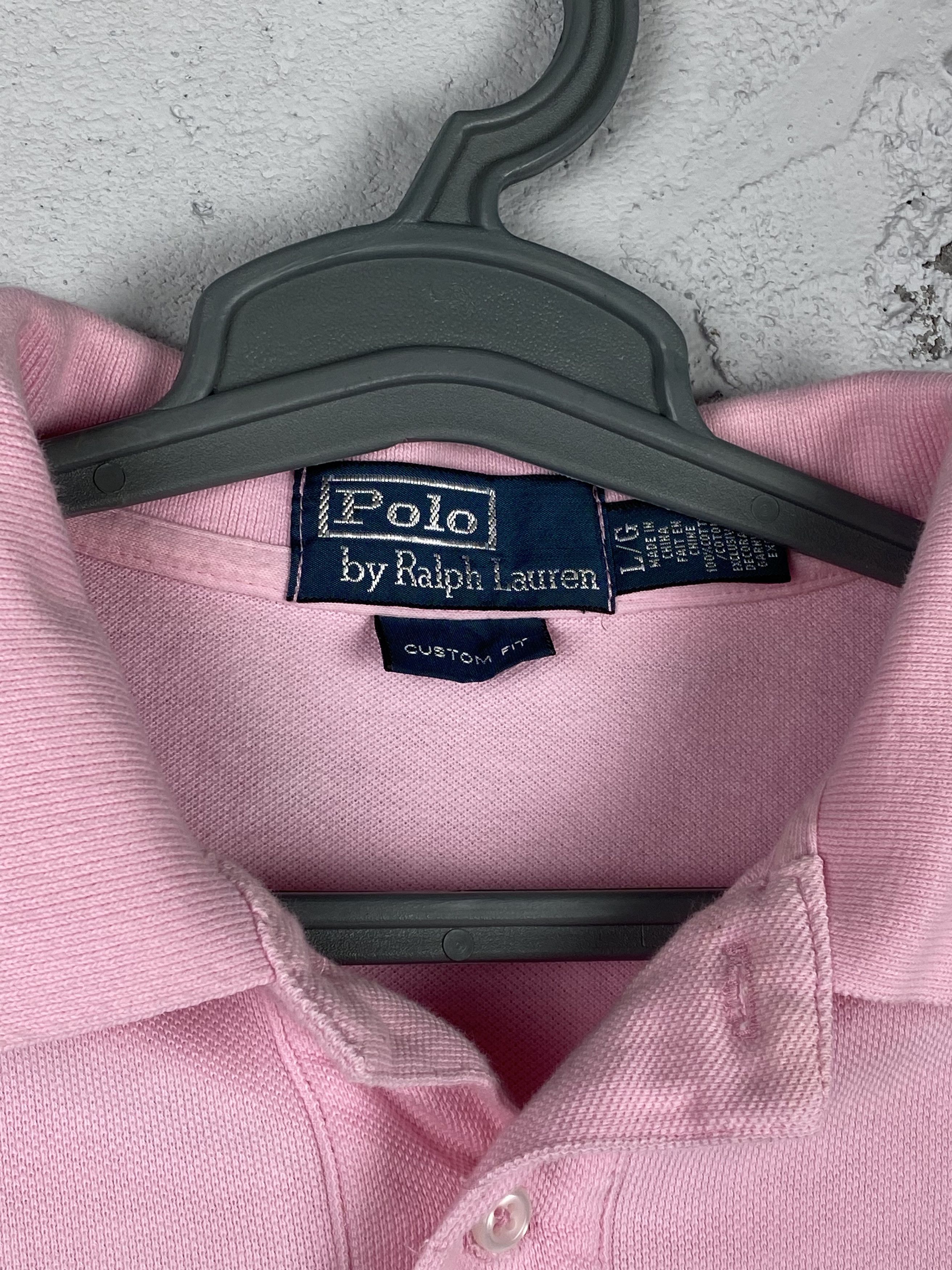 Polo Ralph Lauren × Ralph Lauren × Vintage Kanye West Polo Ralph Lauren Vintage Polo T-Shirt Pink Size US L / EU 52-54 / 3 - 5 Thumbnail