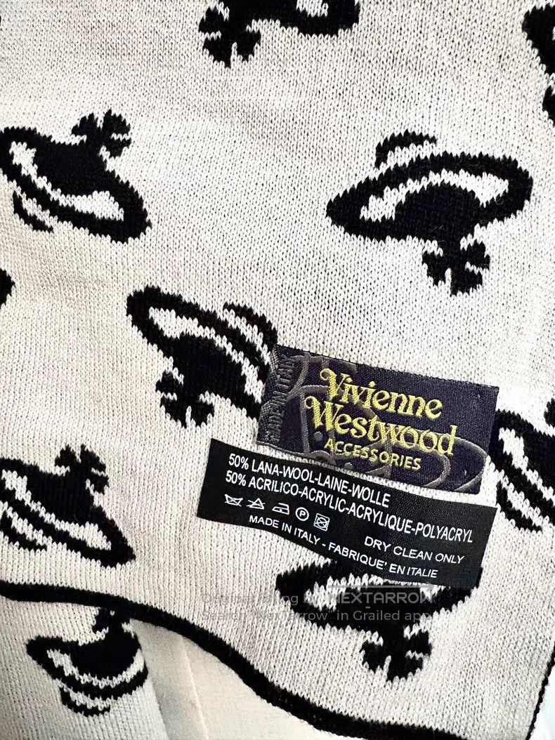 Vivienne Westwood Vivienne Westwood Black and White Double-Sided Full Print Size ONE SIZE - 5 Thumbnail