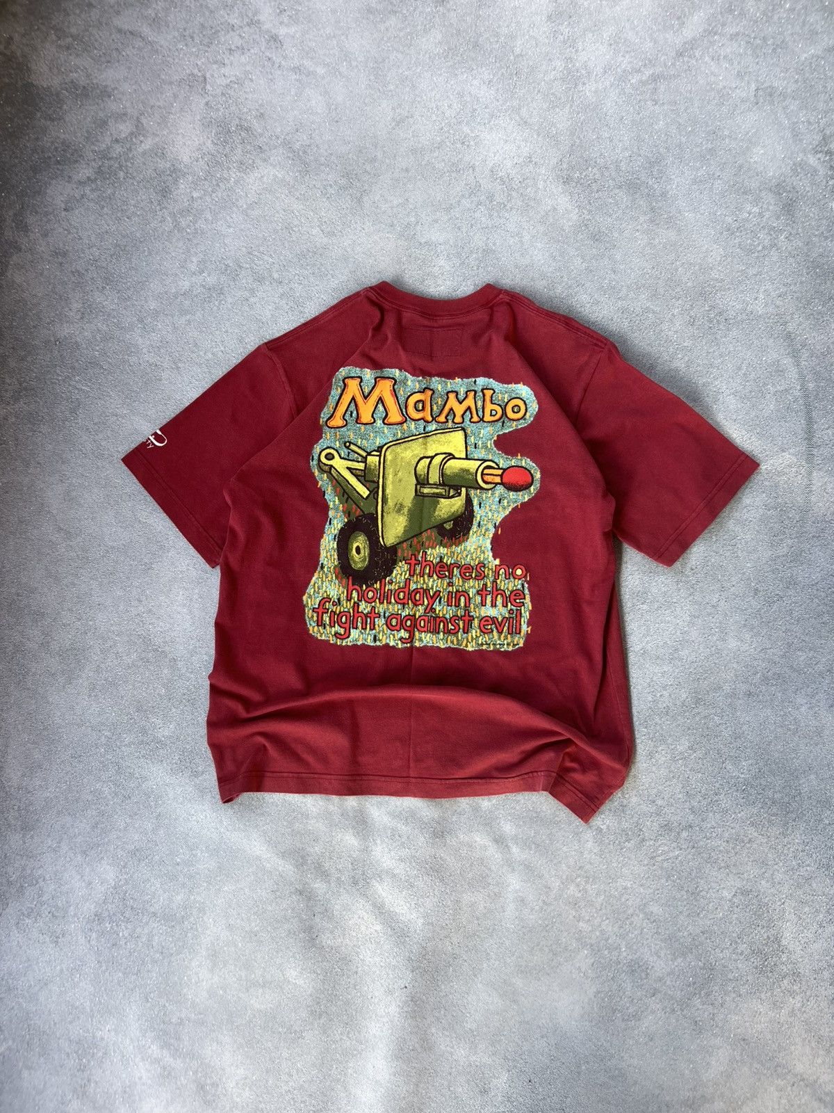 2001 Mambo Dave Vintage Y2K Big Logo Retro Tee T-Shirt