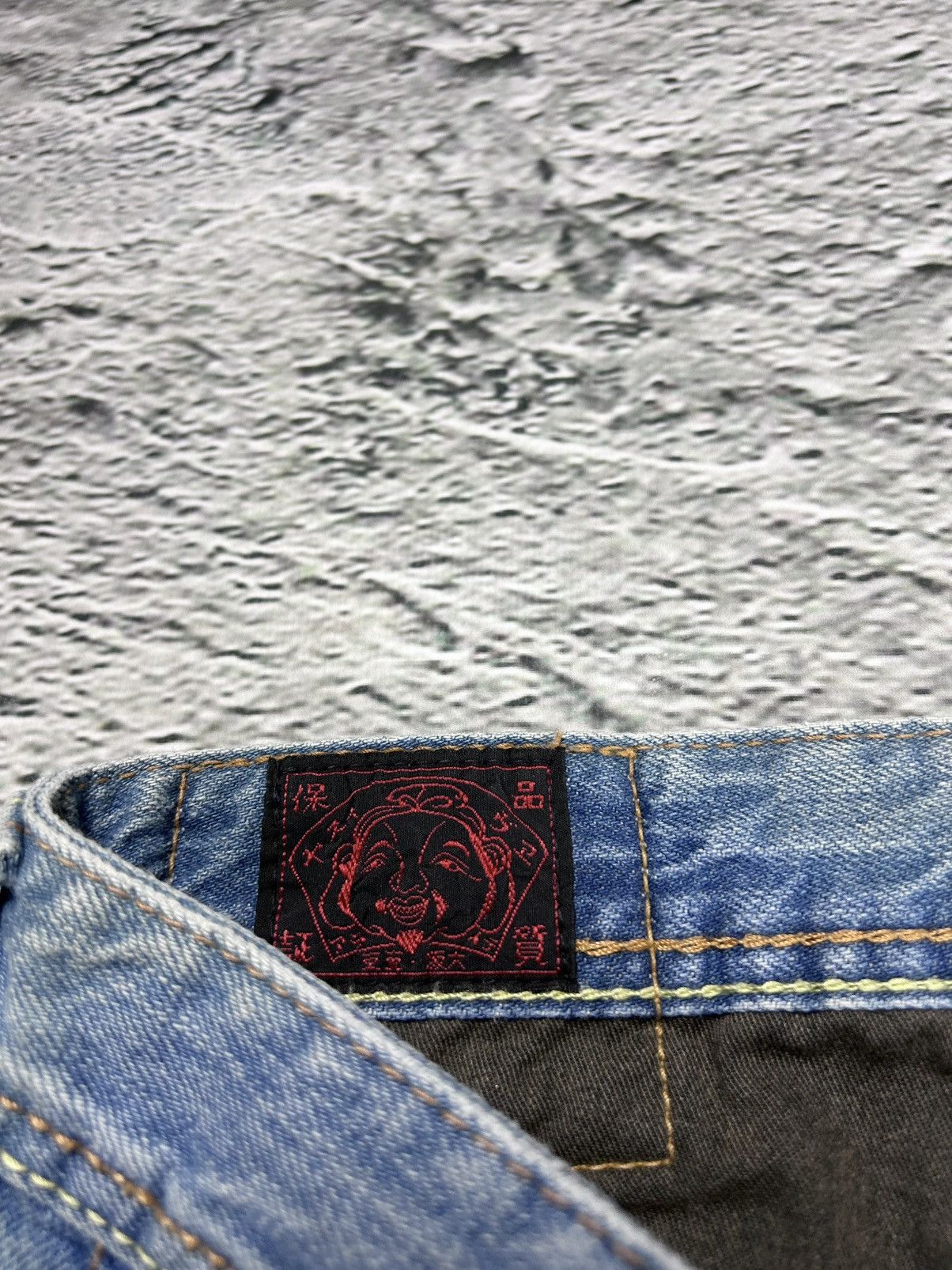 Evisu Evisu EU ED jeans vintage denim pants cargo baby blue Y2K Size US 32 / EU 48 - 9 Thumbnail