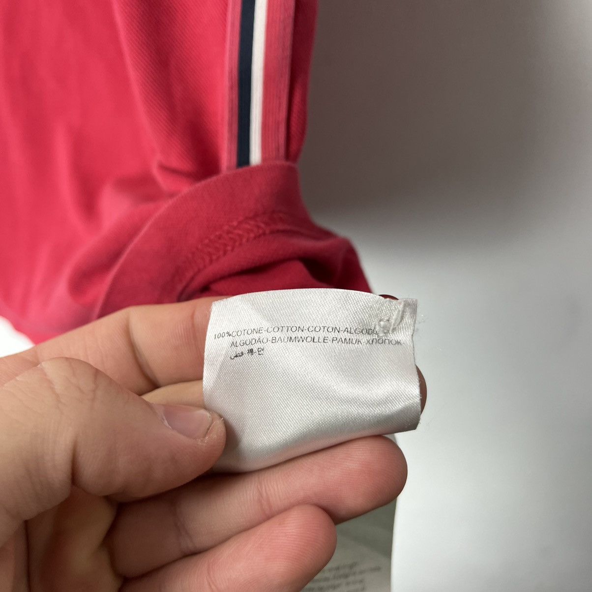 Moncler Moncler Polo T-shirt Size US L / EU 52-54 / 3 - 10 Thumbnail