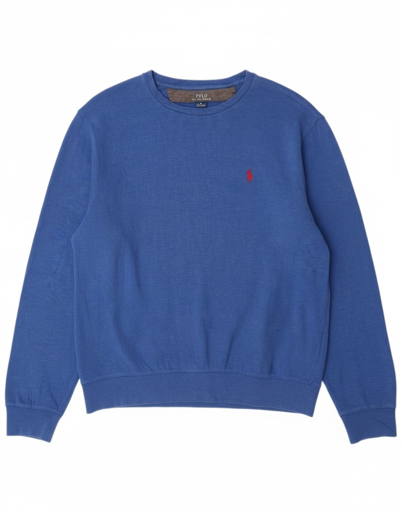 Polo Ralph Lauren Womens Performance Sweatshirt Jumper UK 16 Large Blue Size XL / US 12-14 / IT 48-50 - 1 Thumbnail