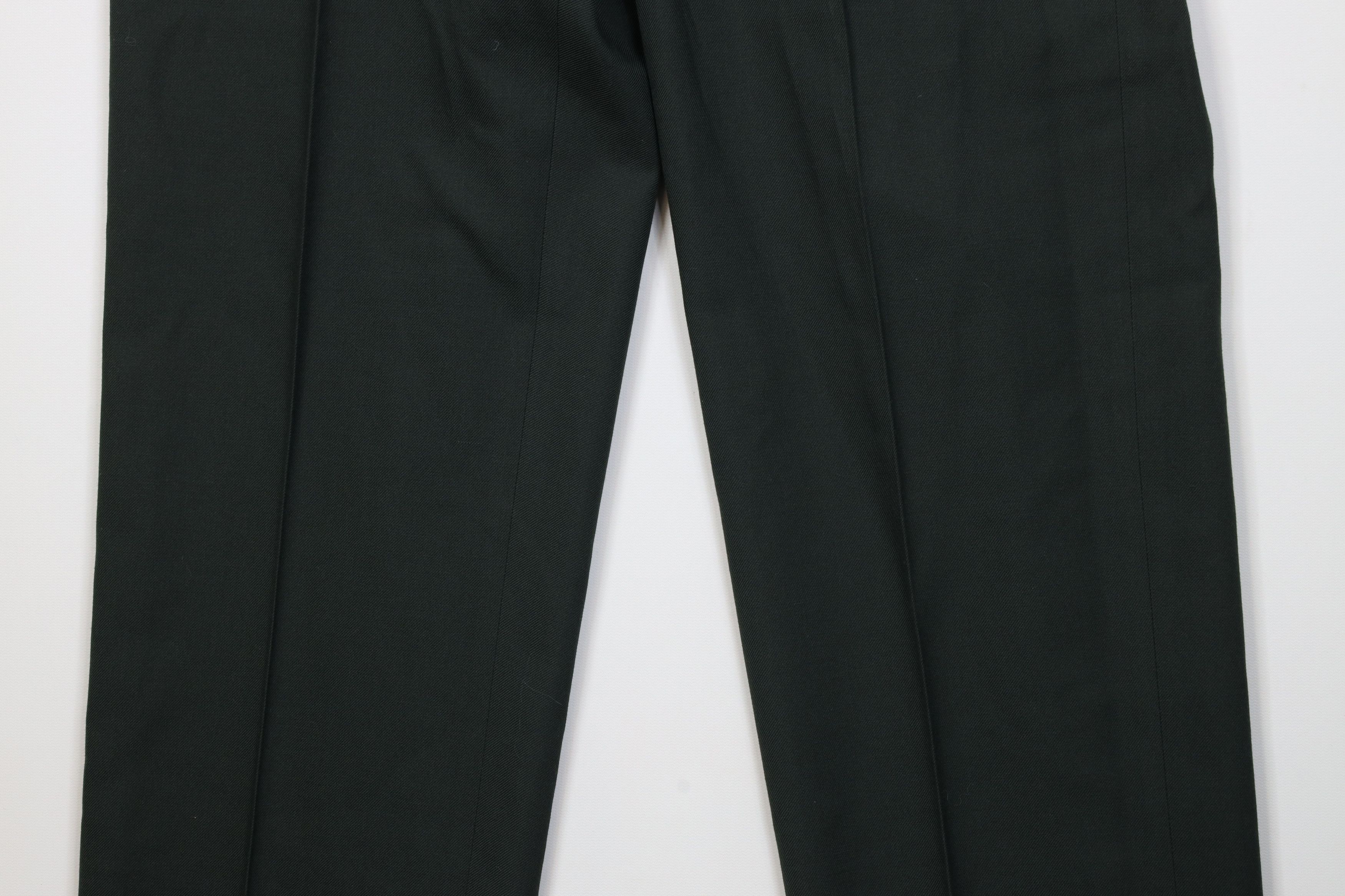 Vintage Vintage 90s USGI Army Serge Green Wide Leg Chino Pants USA Size US 32 / EU 48 - 3 Thumbnail