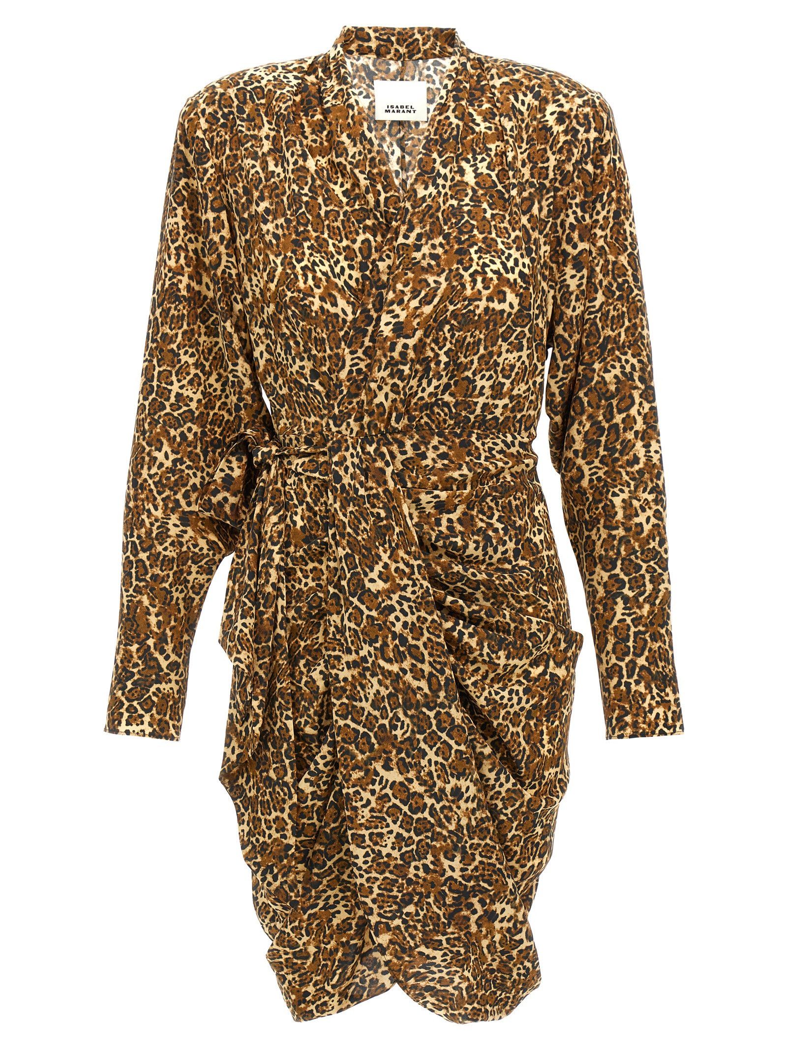 オールインワン・サロペット Isabel Marant 'Charlene' Beige Polyester Dress Isabel Marant ISABEL MARANT 'Charlene' Beige Polyester Dress