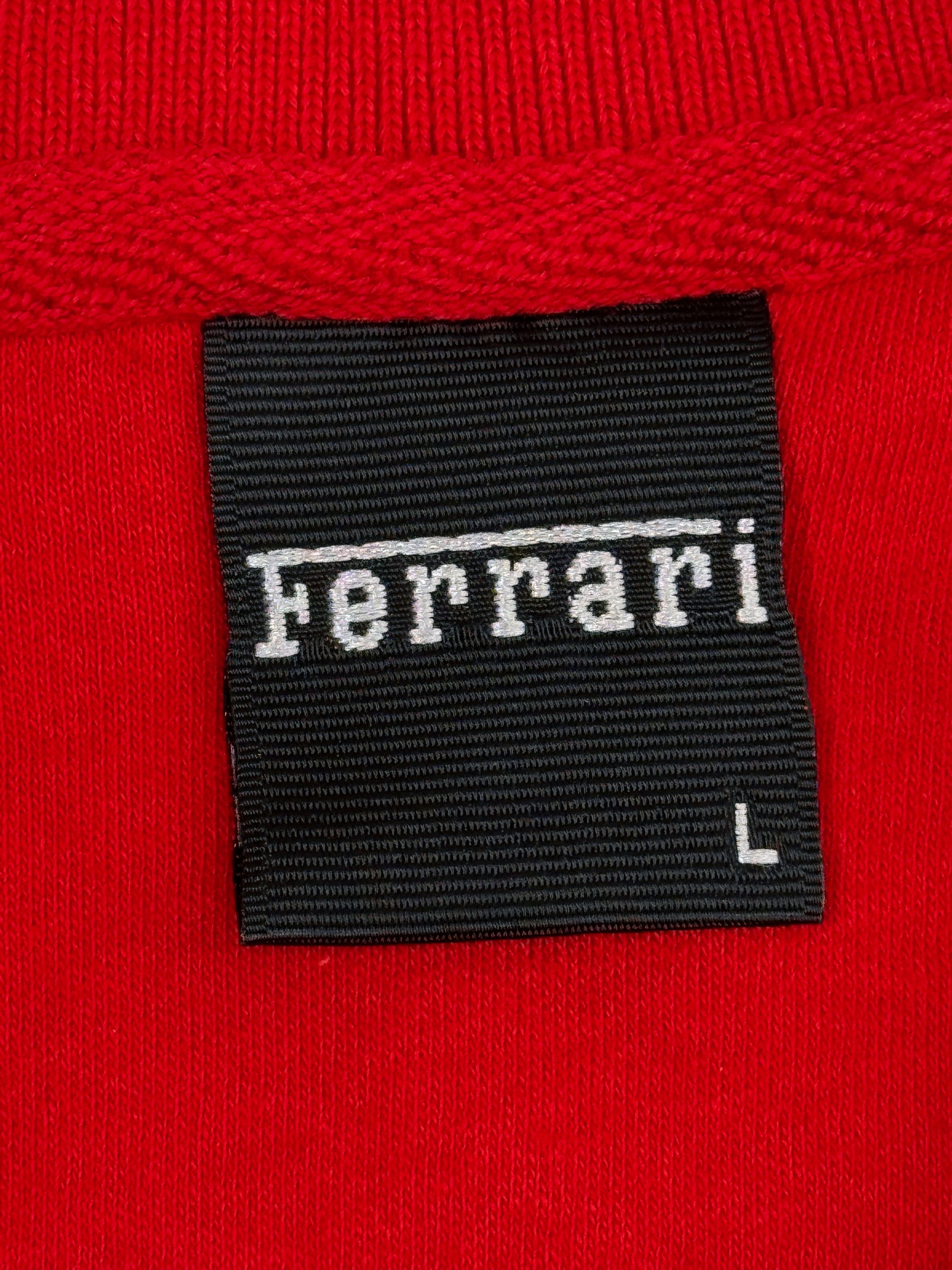 Ferrari × Formula 1 × Vintage Y2K 2002 Ferrari & Vodafone Polo T-Shirt Racing F1 Team Size US M / EU 48-50 / 2 - 7 Thumbnail