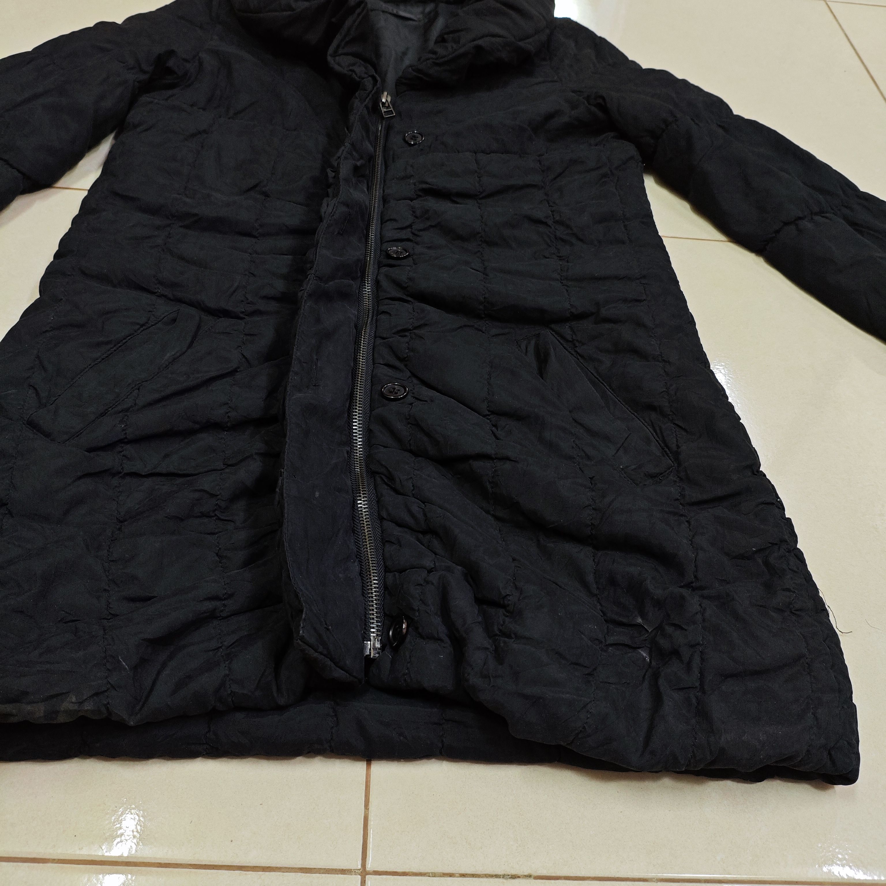 Lip Service LIP SERVICE Japan Black Puffer Padded Goth Gothic Coat Size S / US 4 / IT 40 - 9 Thumbnail