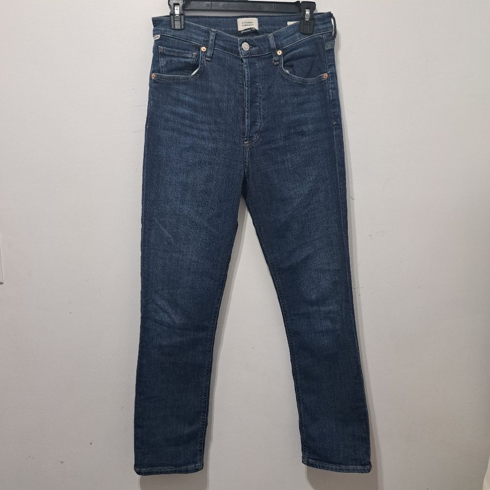 Citizens Of Humanity Citizen Of Humanity Premium Vintage Jolene High Rise Dark Bl Size 28" / US 6 / IT 42 - 12 Thumbnail