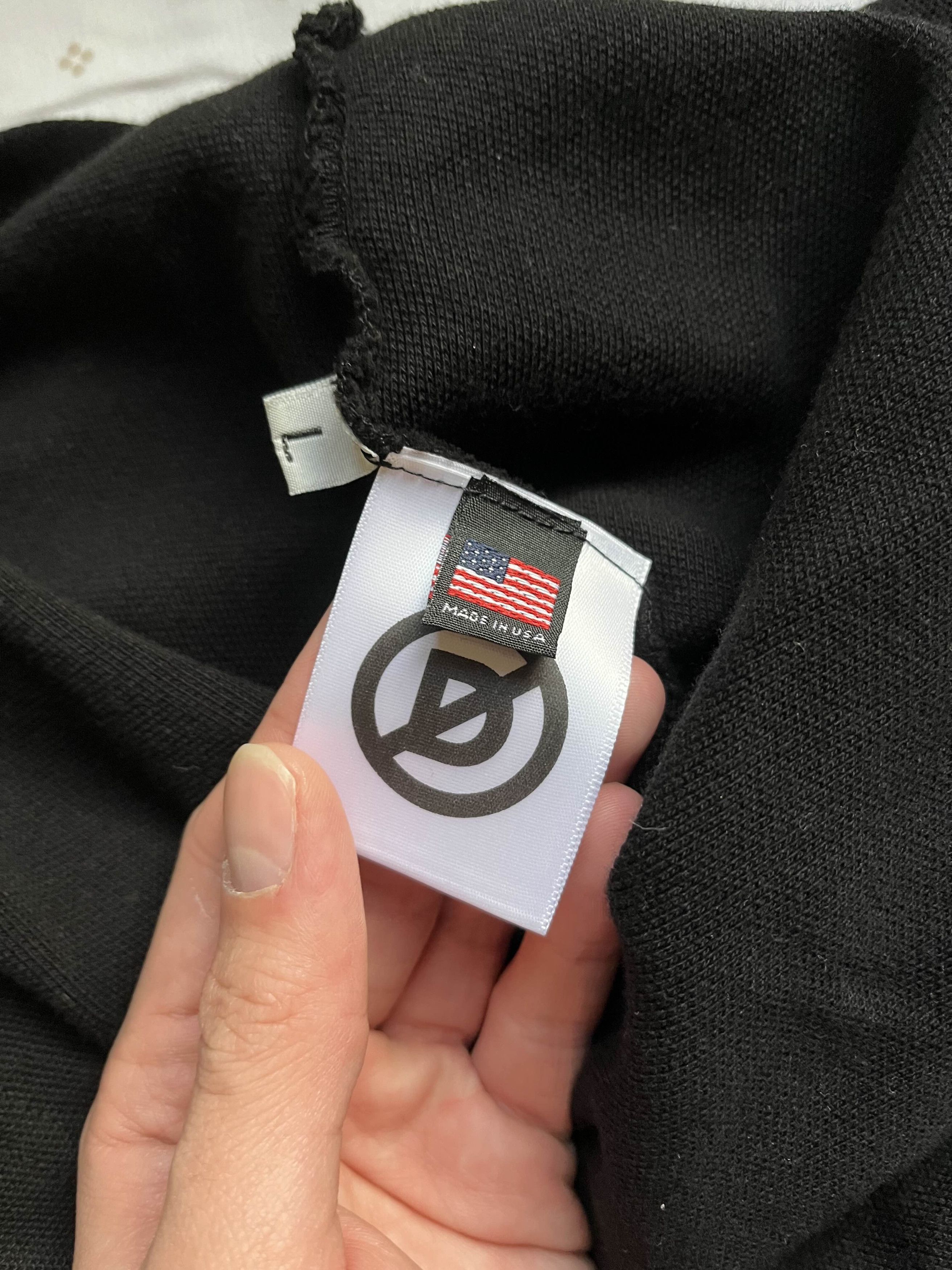 Other DISCONT'D Black Cropped Polo Size US L / EU 52-54 / 3 - 4 Thumbnail