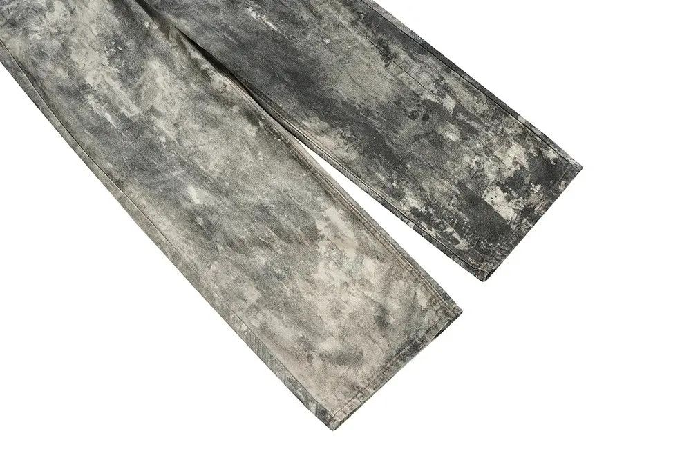 Jean × Vintage Baggy Jeans Distressed Opium Denim Wash Faded Size US 33 - 8 Thumbnail