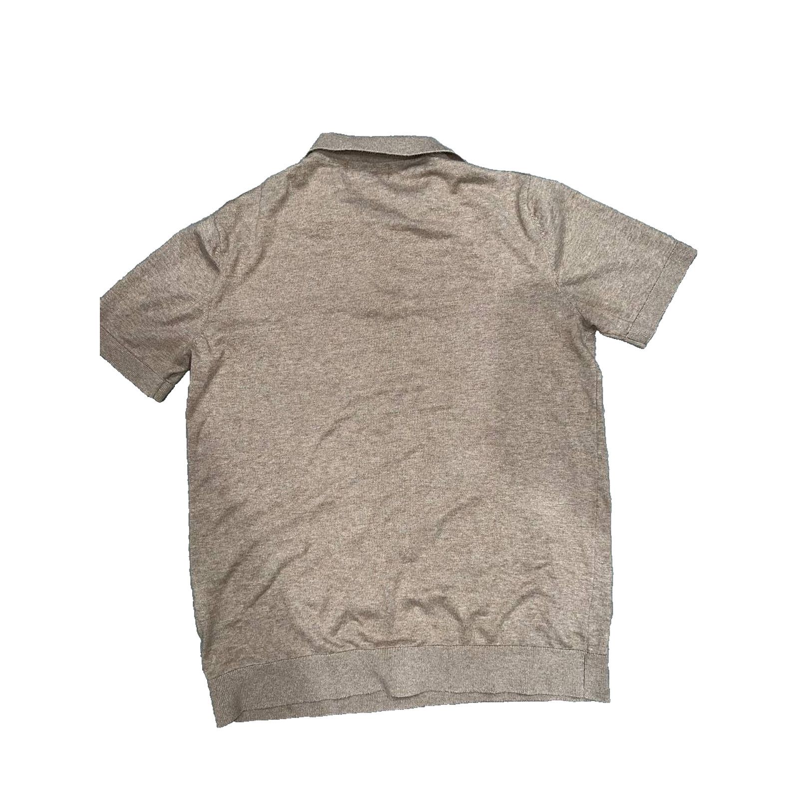 & Other Stories Dressmann Premium Beige collared t-shirt polo Large A003170 Size US XS / EU 42 / 0 - 7 Thumbnail