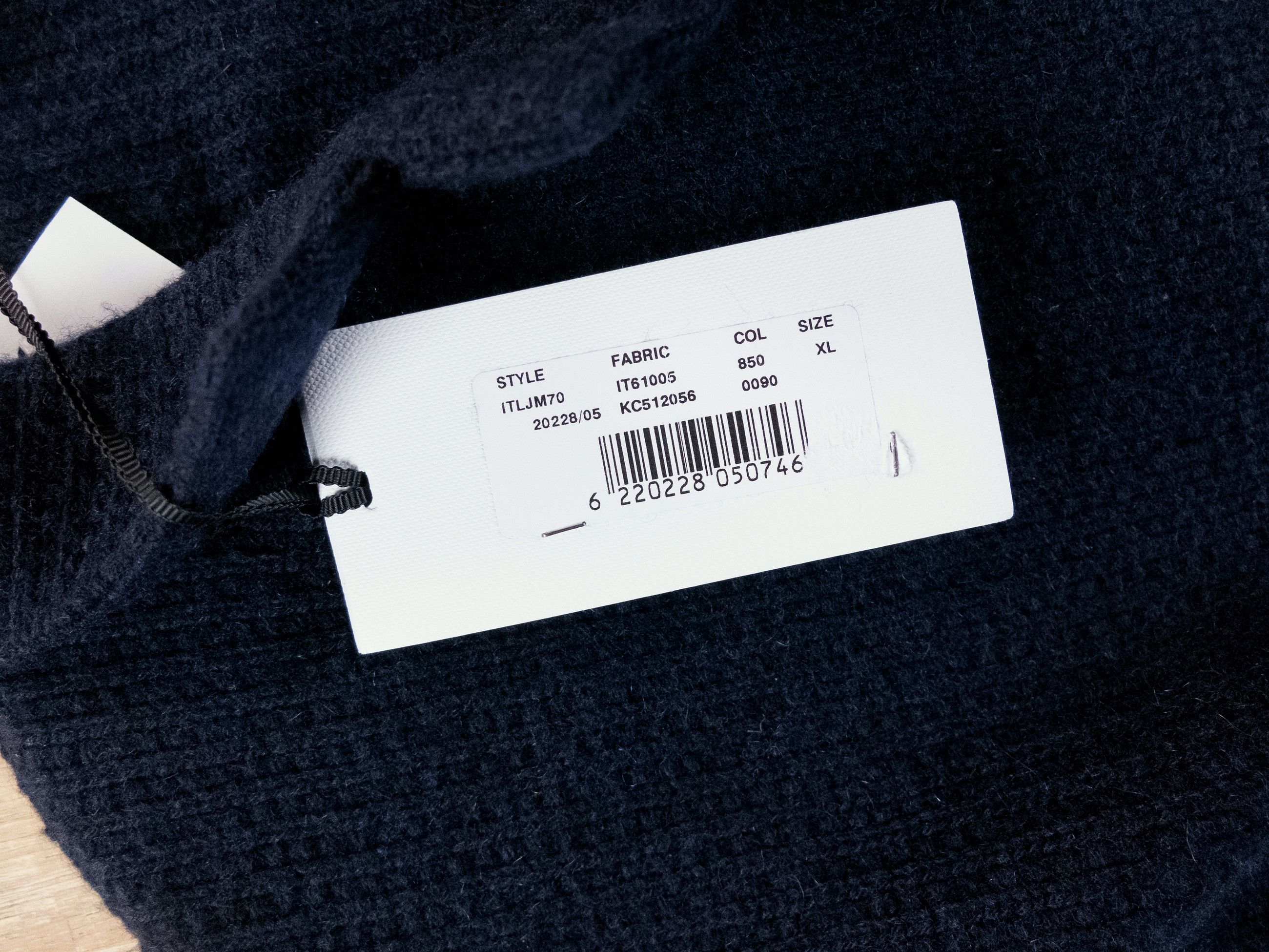 Lardini LARDINI navy blue chunky sweater jacket Size XL Size US XL / EU 56 / 4 - 3 Thumbnail