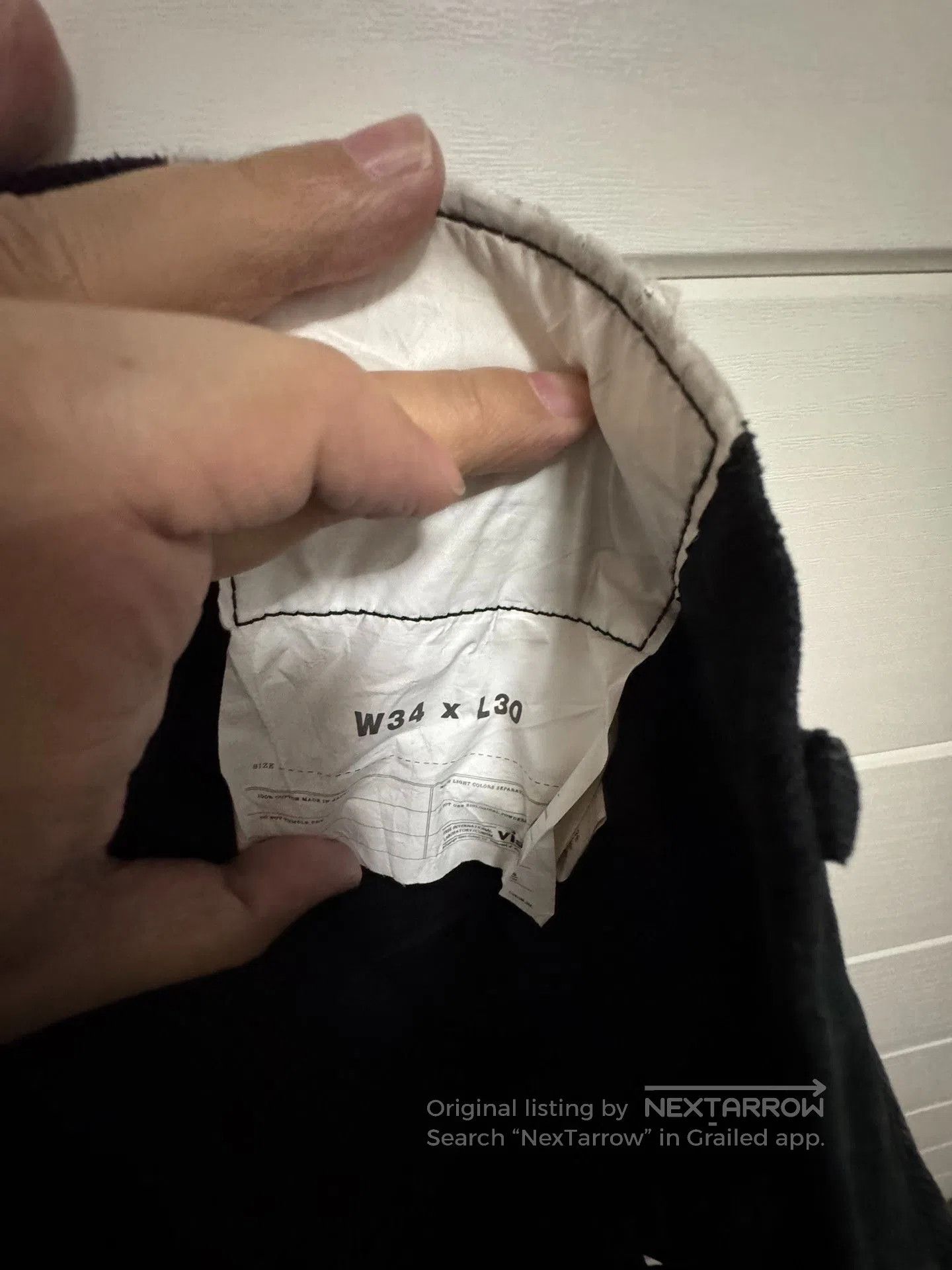 Visvim visvim 21ss Distressed Black Jeans. Size US 34 / EU 50 - 6 Thumbnail