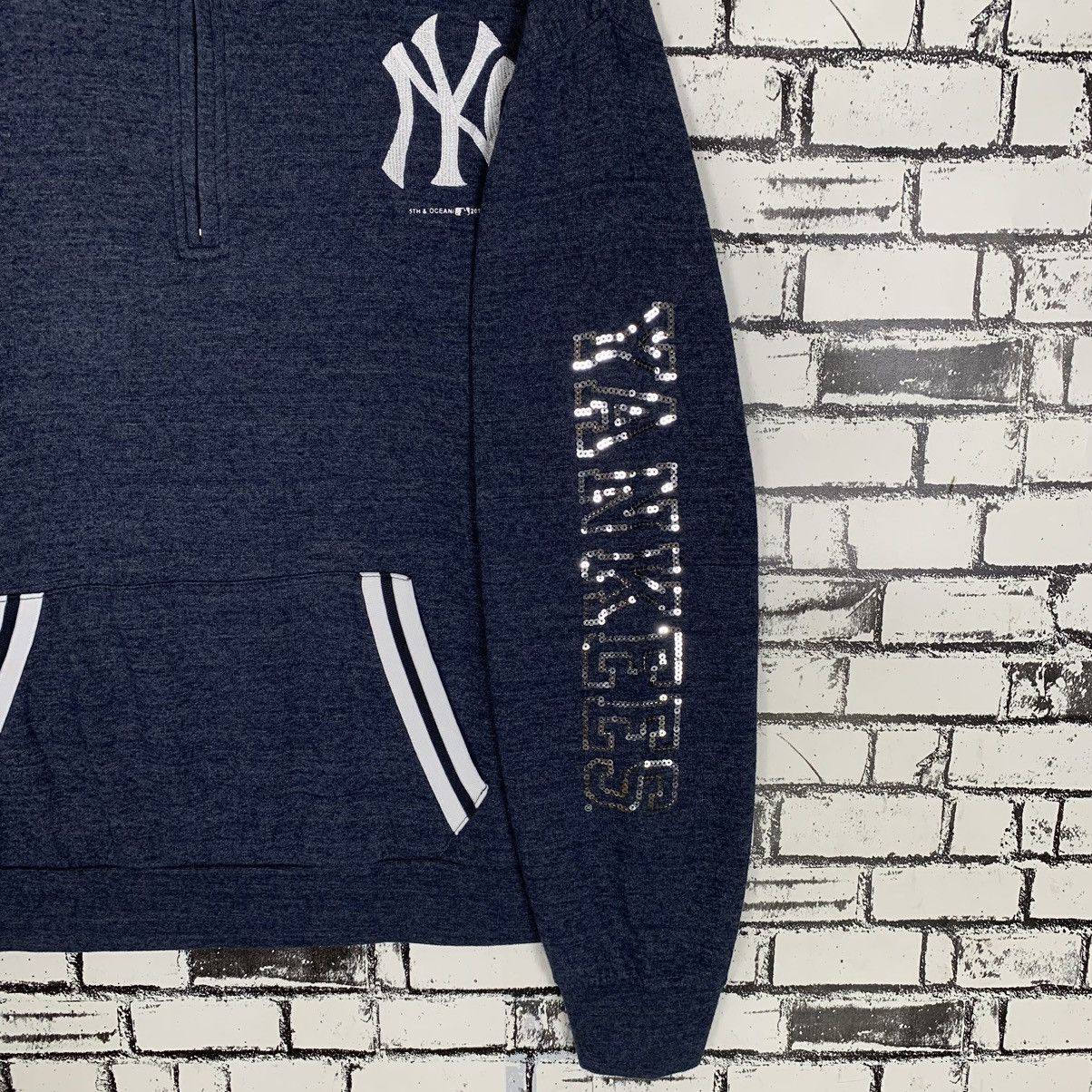 MLB × New Era × New York Yankees Vintage New Era MLB New York Yankees Embroidery Hulf Zip Size US L / EU 52-54 / 3 - 8 Thumbnail