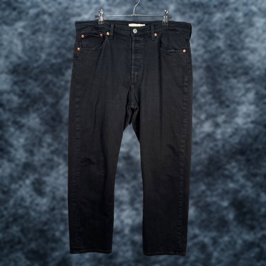 Levi's Levi's Wedgie Fit Jeans 5-Pocket Denim Black Regular Levi's Women's 32x27 Jeans (High Rise) - 27 Inseam XS? Size 24" / US 00 / IT 34 - 1 Thumbnail