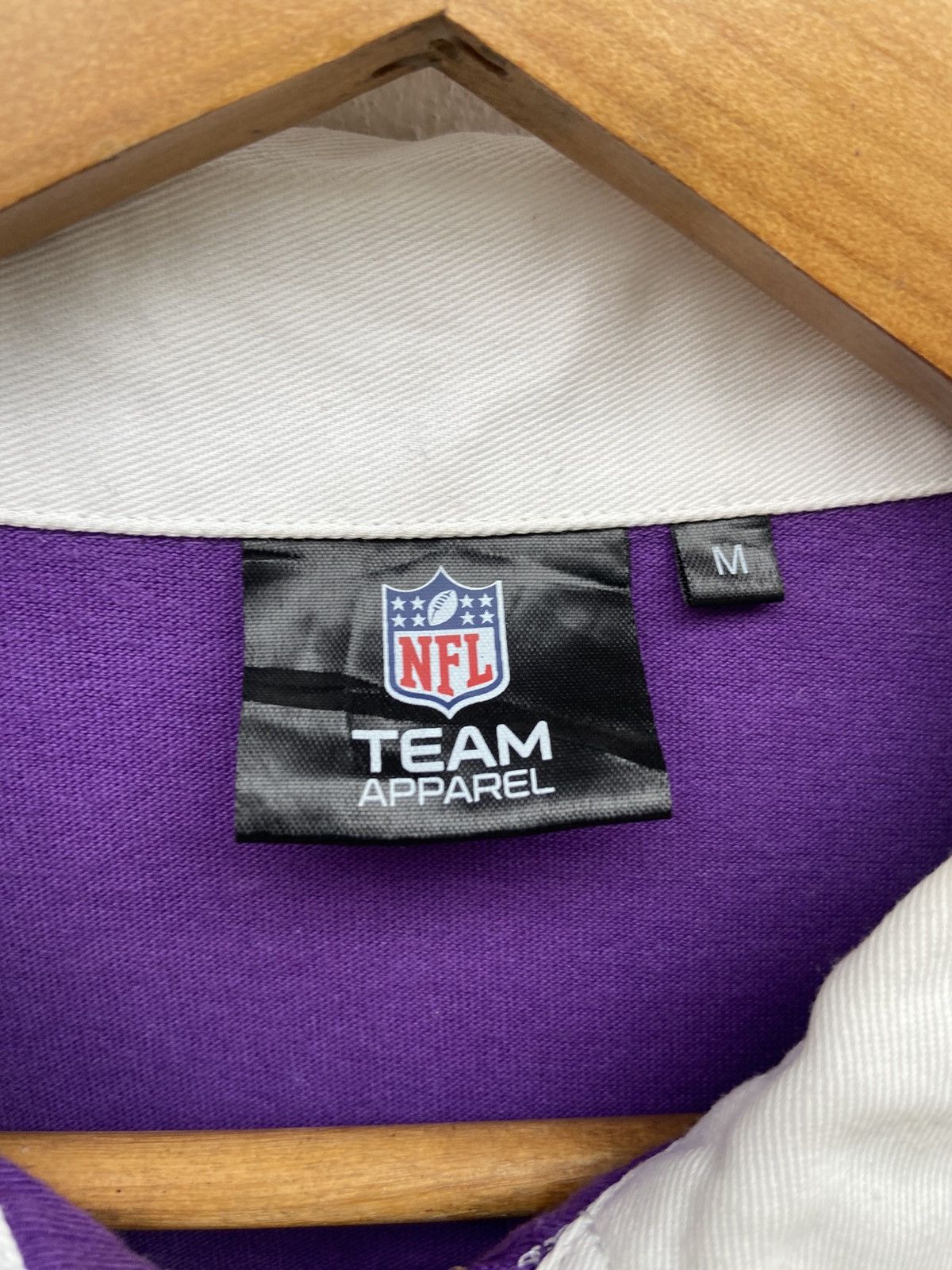 NFL Vikings Half zipper NFL t shirt polo oversized Size US M / EU 48-50 / 2 - 4 Thumbnail