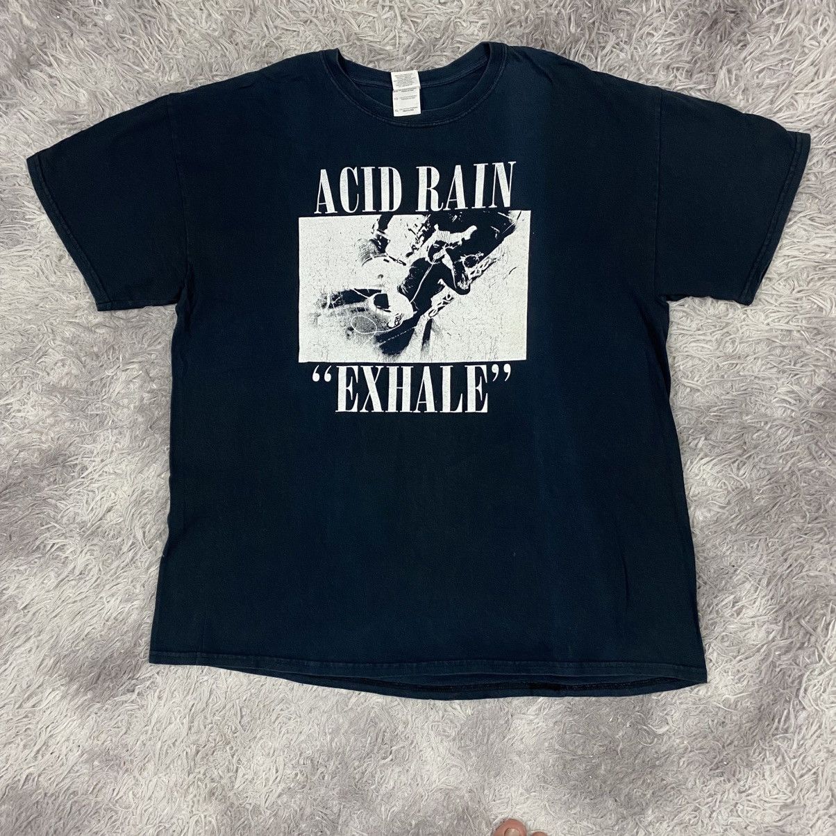 Band Tees × Gildan × Vintage Punk Band acid rain Size US XL / EU 56 / 4 - 1 Thumbnail