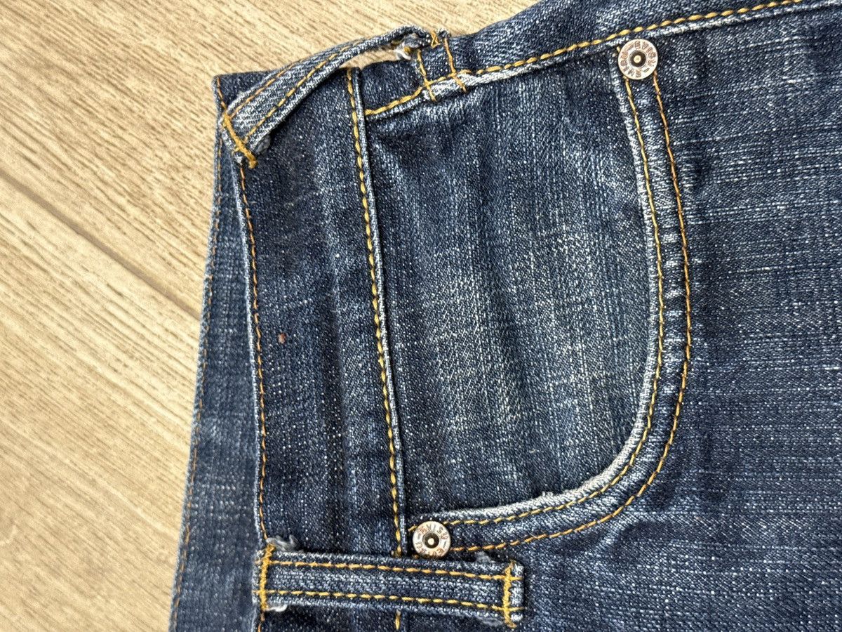 Evisu Vintage Evisu denim jeans pants big logo dark black japanese Size US 30 / EU 46 - 9 Thumbnail