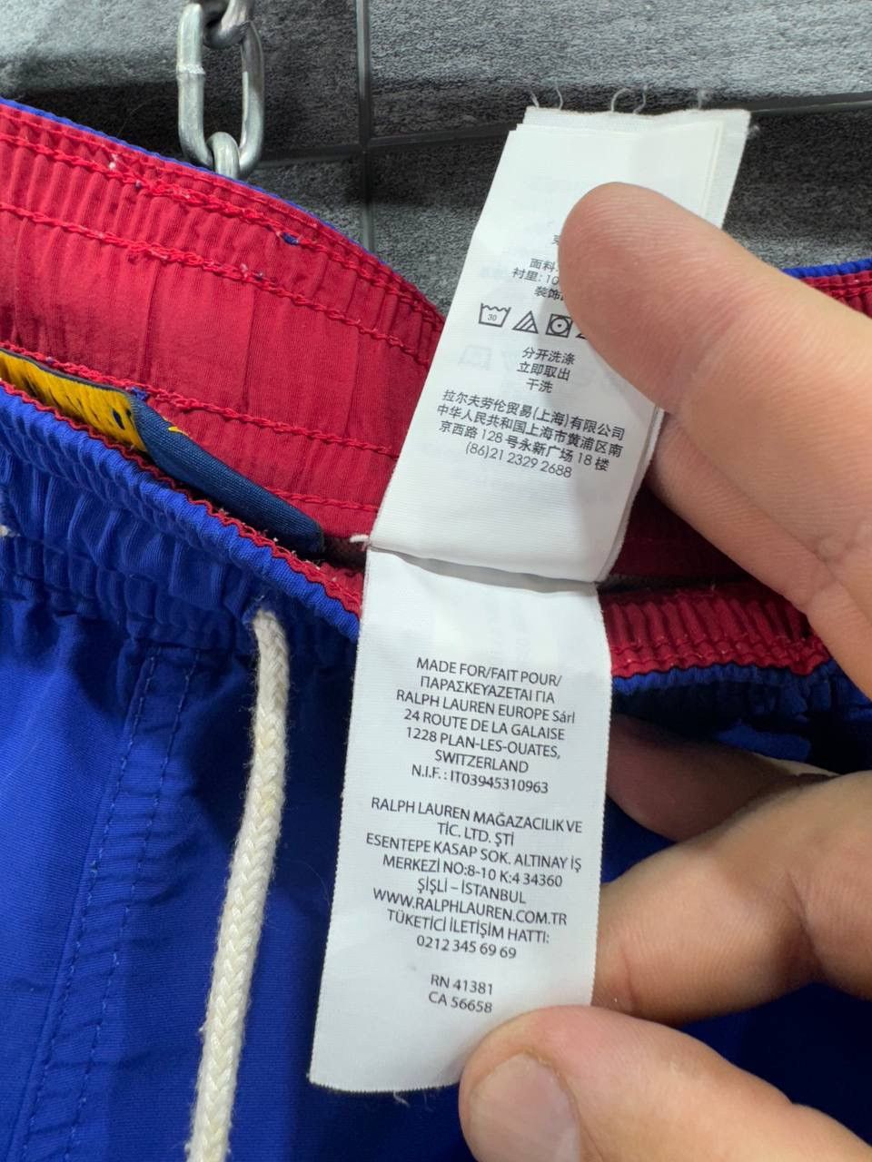 Vintage Polo Ralph Lauren Swim Trunks Travele Swimwear Pocket Short Size US 36 / EU 52 - 6 Thumbnail