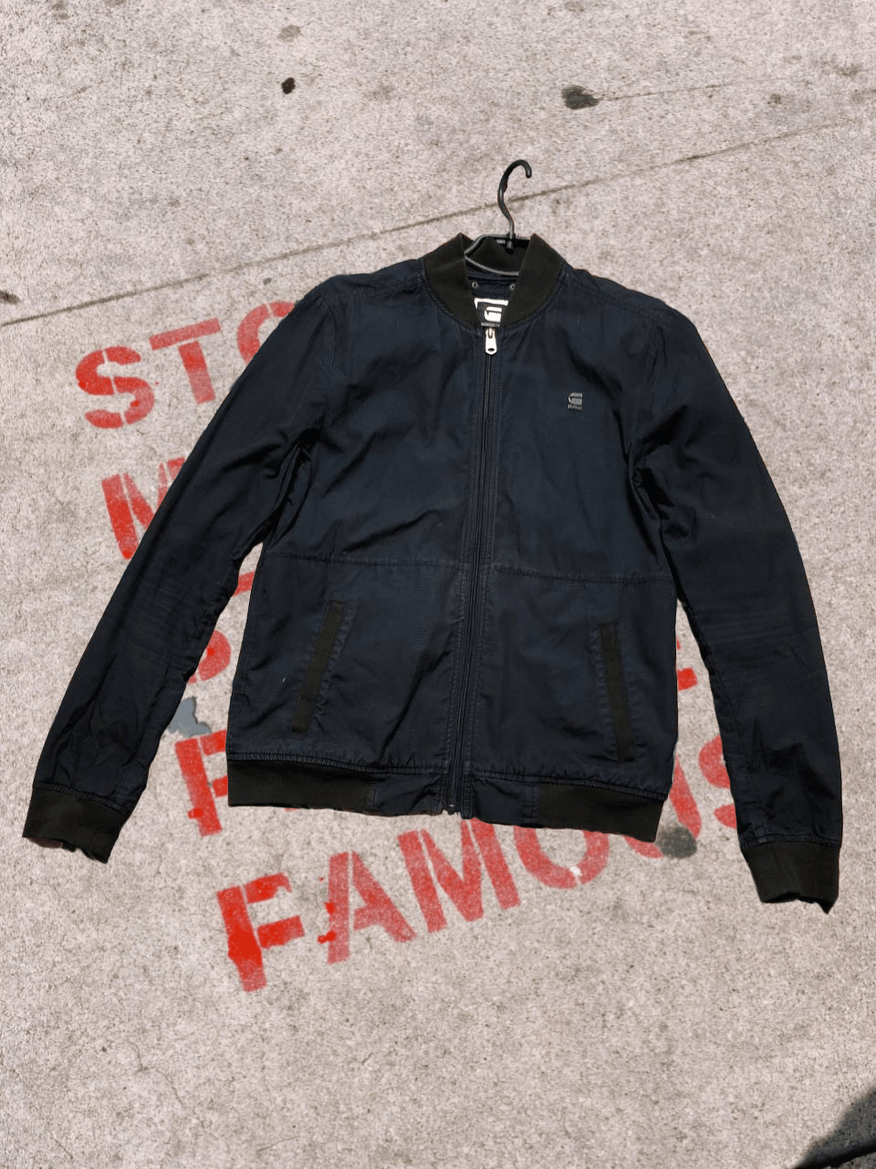 G-Star Vintage G Star RAW Bomber jacket streetwear Size US M / EU 48-50 / 2 - 1 Thumbnail