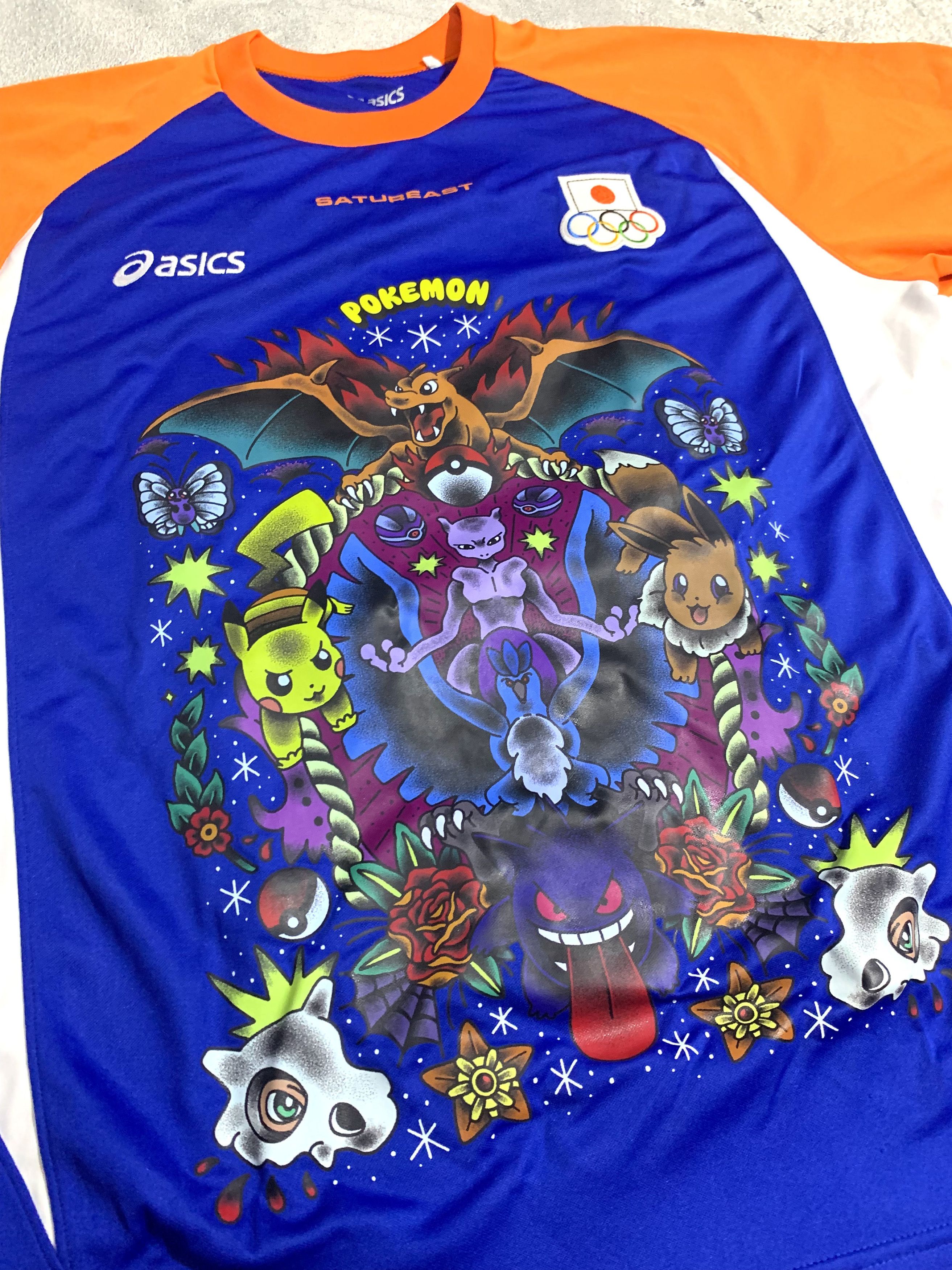 Anime 00s Vintage Soccer Jersey x Custom Pokemon team rocket Size US XL / EU 56 / 4 - 3 Thumbnail