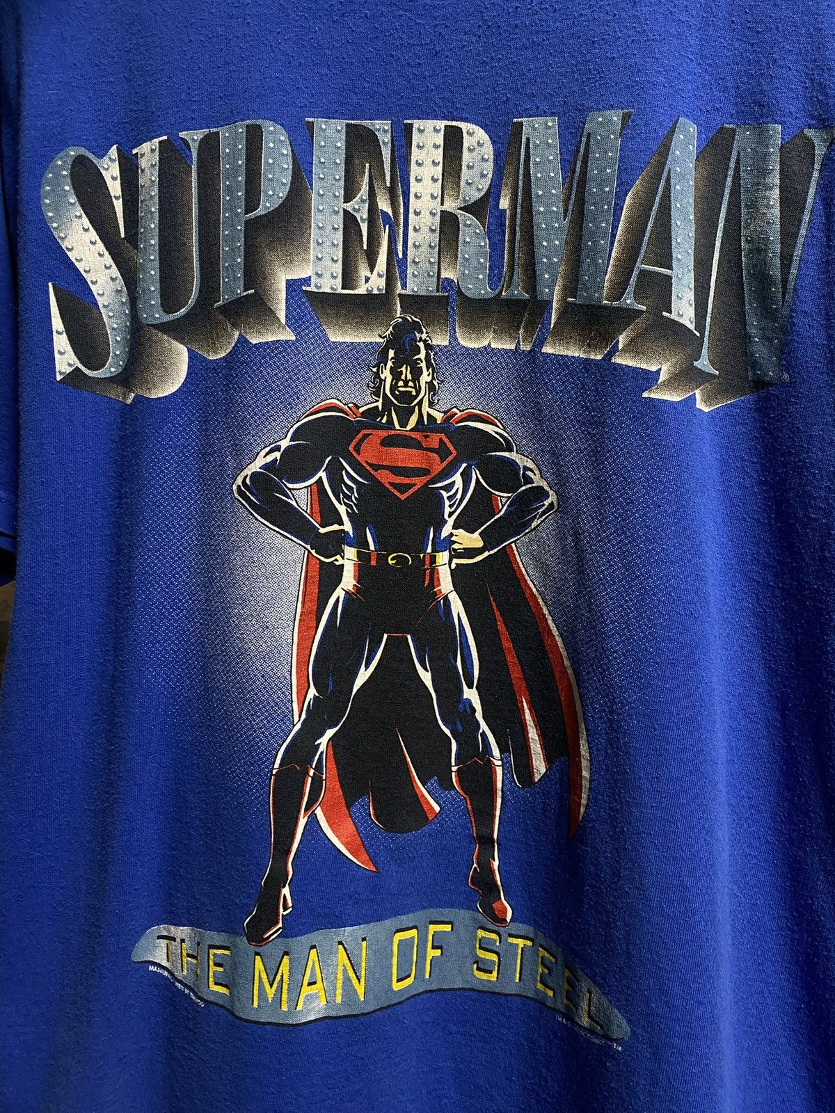 Vintage Vintage 90’s Superman DC Comics tee Shirt Medium Size US M / EU 48-50 / 2 - 5 Thumbnail