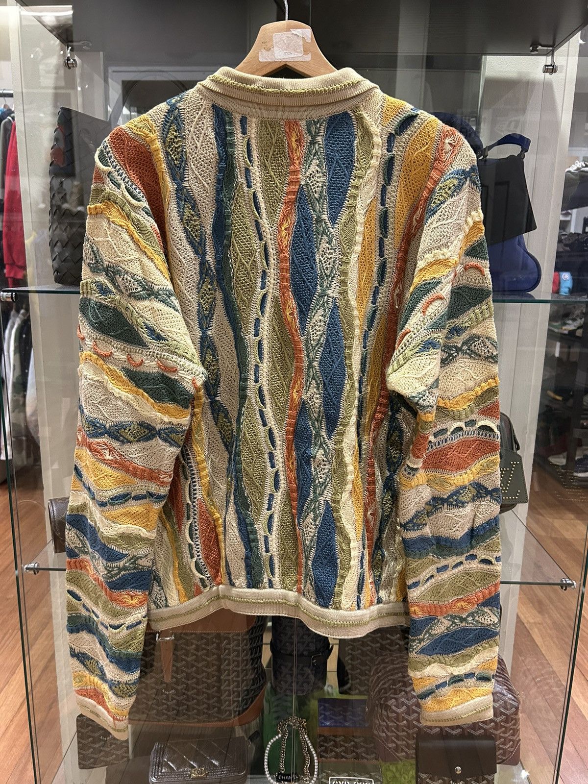 Coogi Coogi Knit Quarter Zip Size US L / EU 52-54 / 3 - 2 Thumbnail